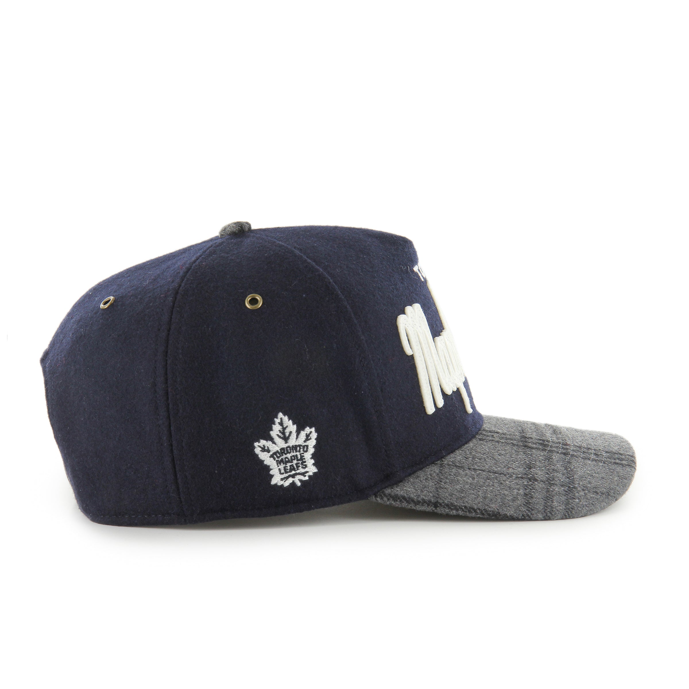 Toronto Maple Leafs Windowpane Plaid Script '47 HITCH RF