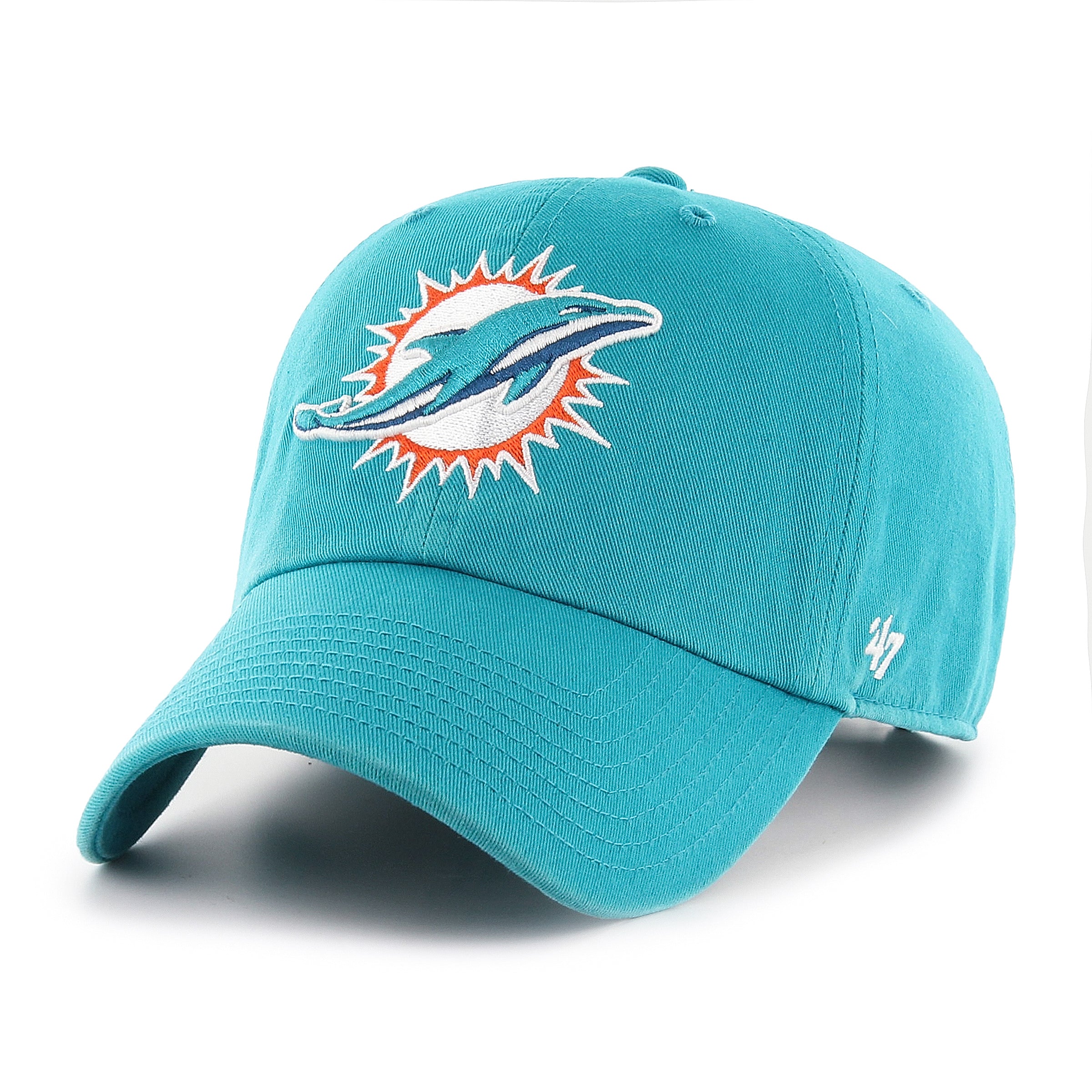 Men's '47 Camo/Black Miami Dolphins Trucker Adjustable Hat