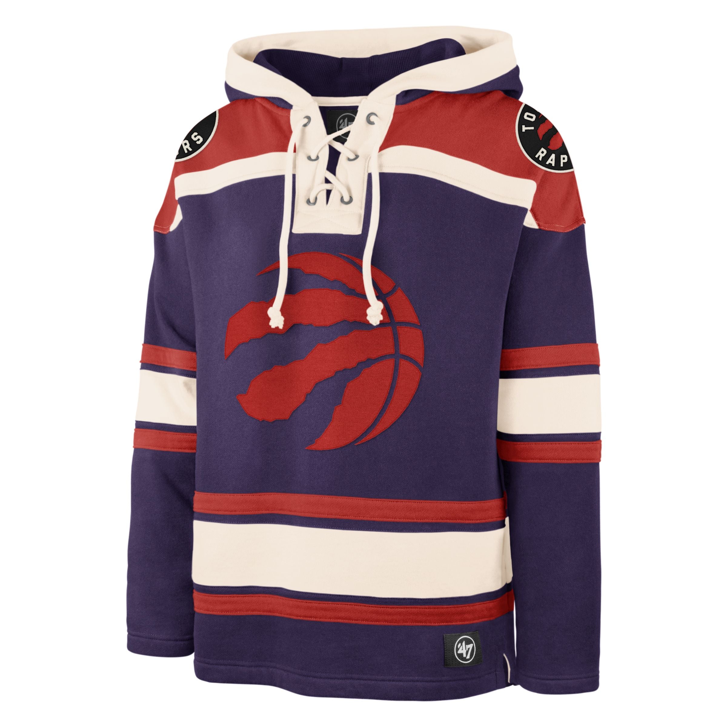 Toronto Raptors '47 Fleece Lacer Hoodie