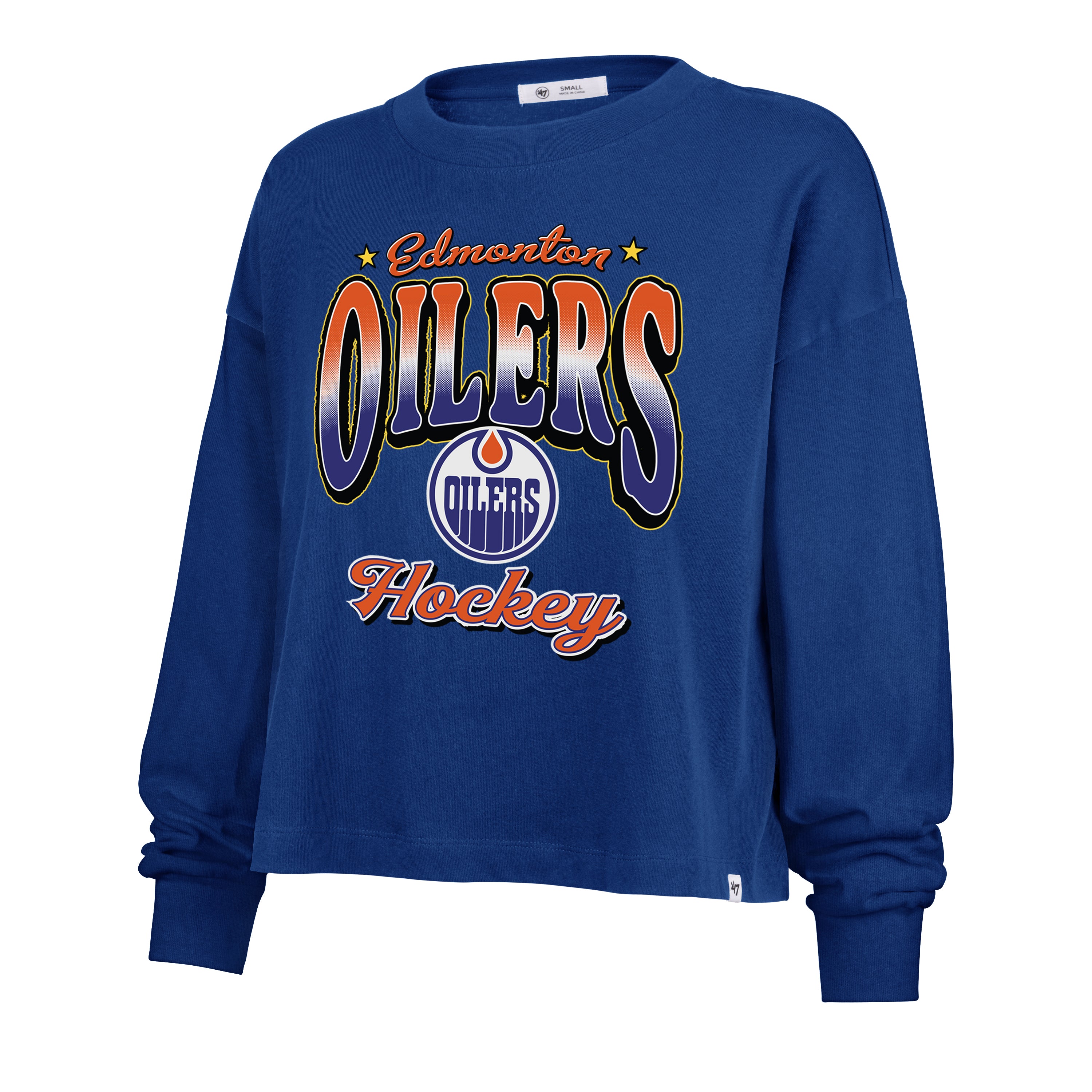 Women's Edmonton Oilers Vibe Check Sydney '47 Tee