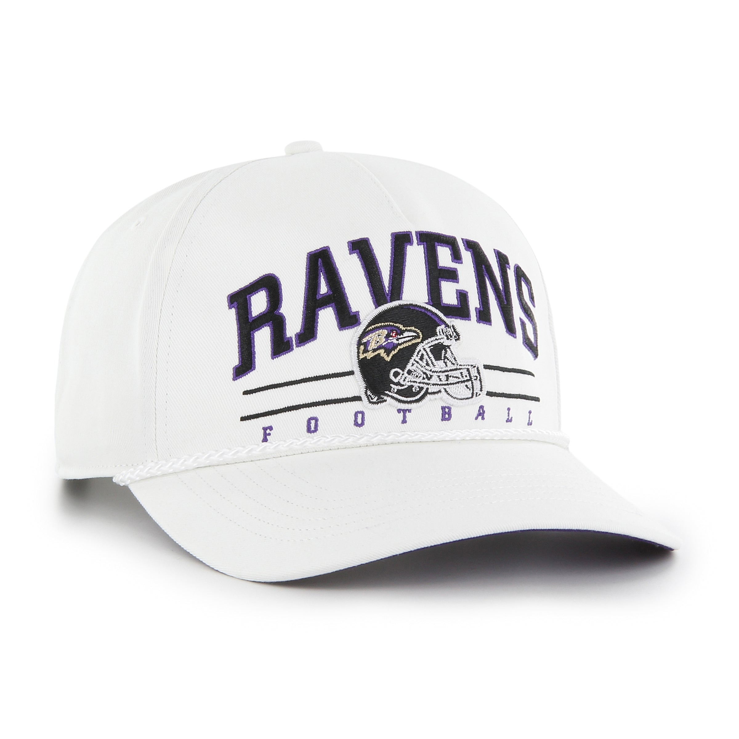 Baltimore Ravens White Roscoe '47 HITCH RF