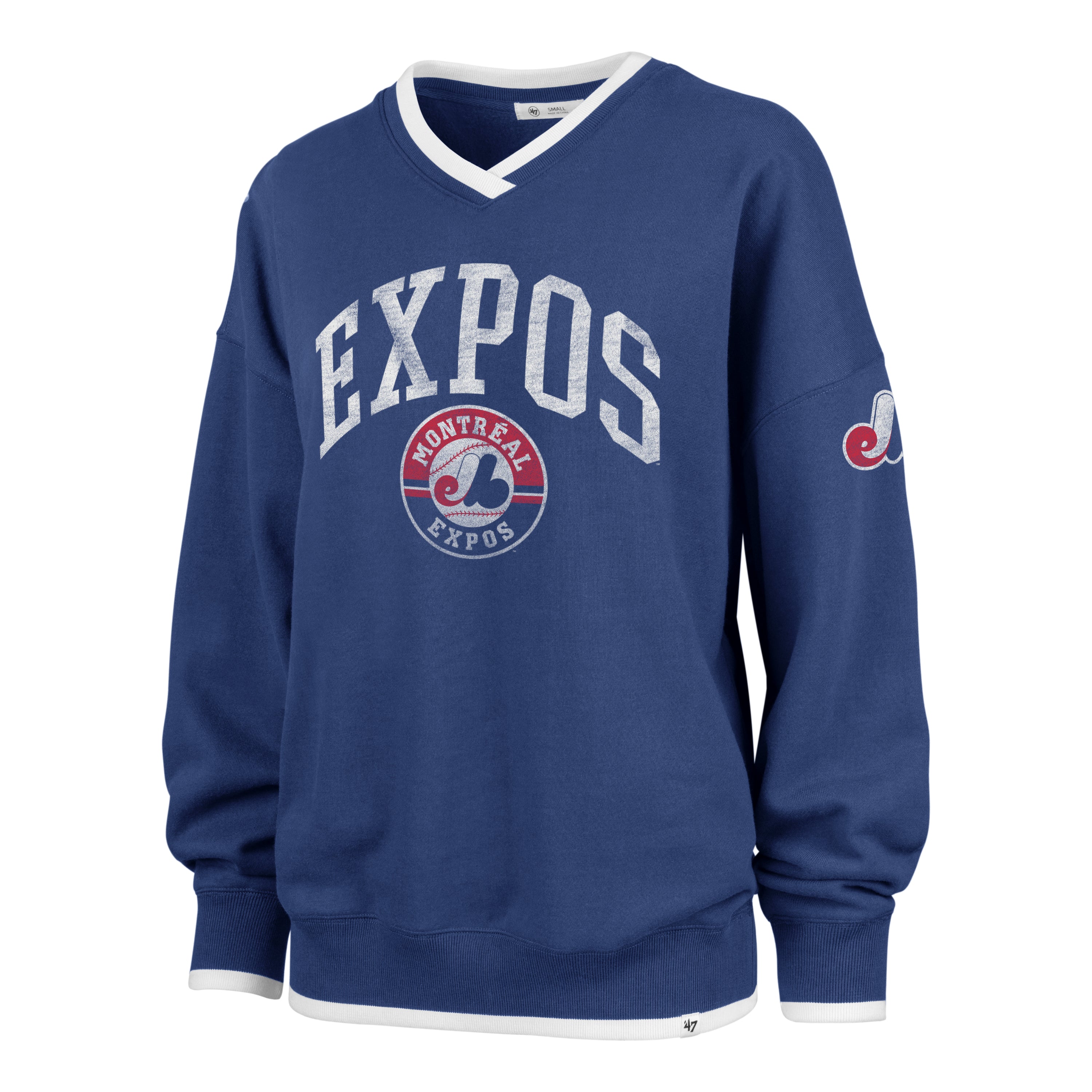 Women's Montreal Expos Wax Pack '47 Eighties Pullover