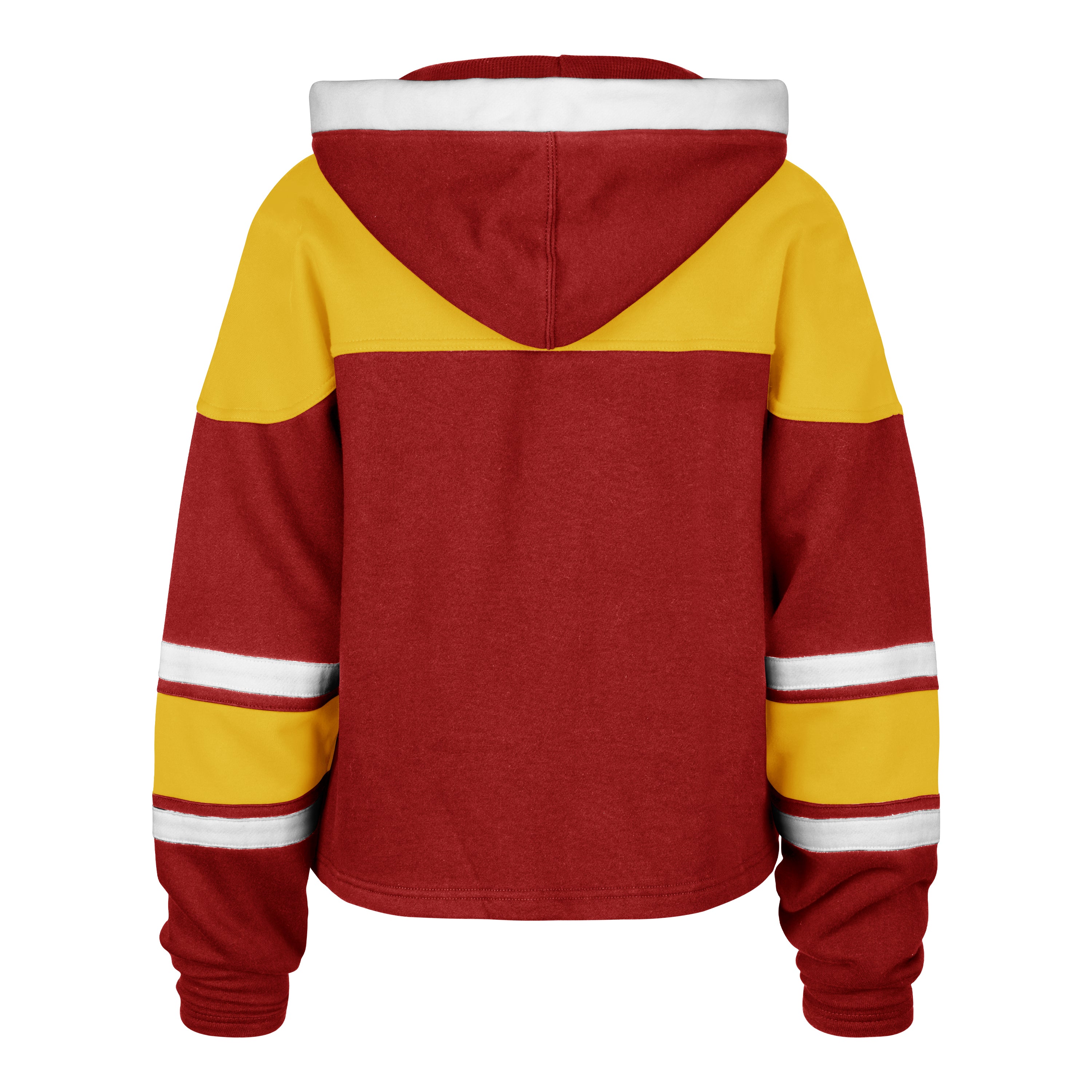 Women's Calgary Flames Cropped '47 LACER Hoodie