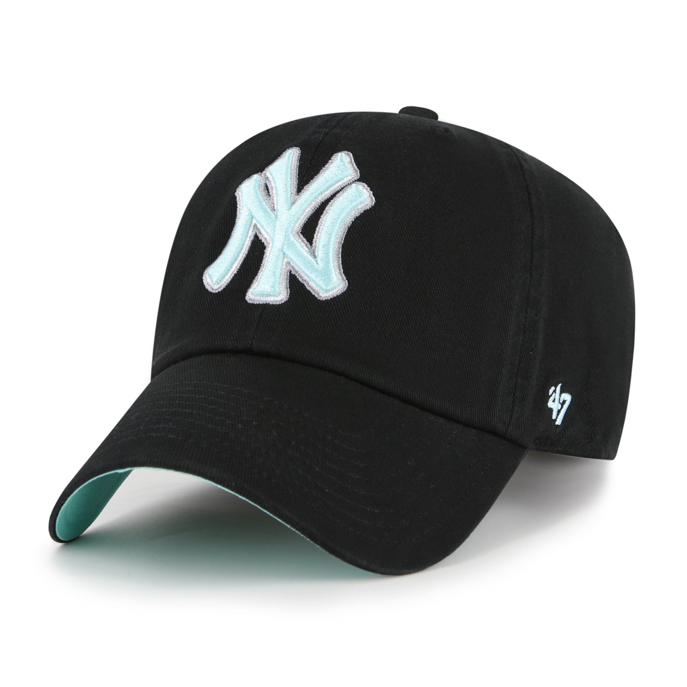 New York Yankees Black Mint '47 CLEAN UP