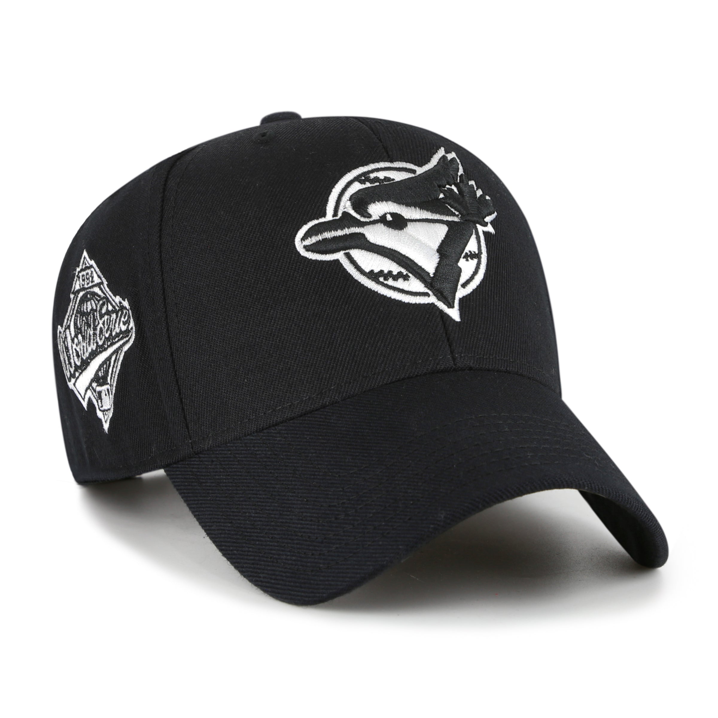 Casquette Réglable Noire MVP Des Blue Jays De Toronto MLB 47 Brand Mens Black Mvp Adjustable Hat Casquette Réglable Noire MVP Des Blue Jays De Toronto MLB 47 Brand Mens Black Mvp Adjustable Hat