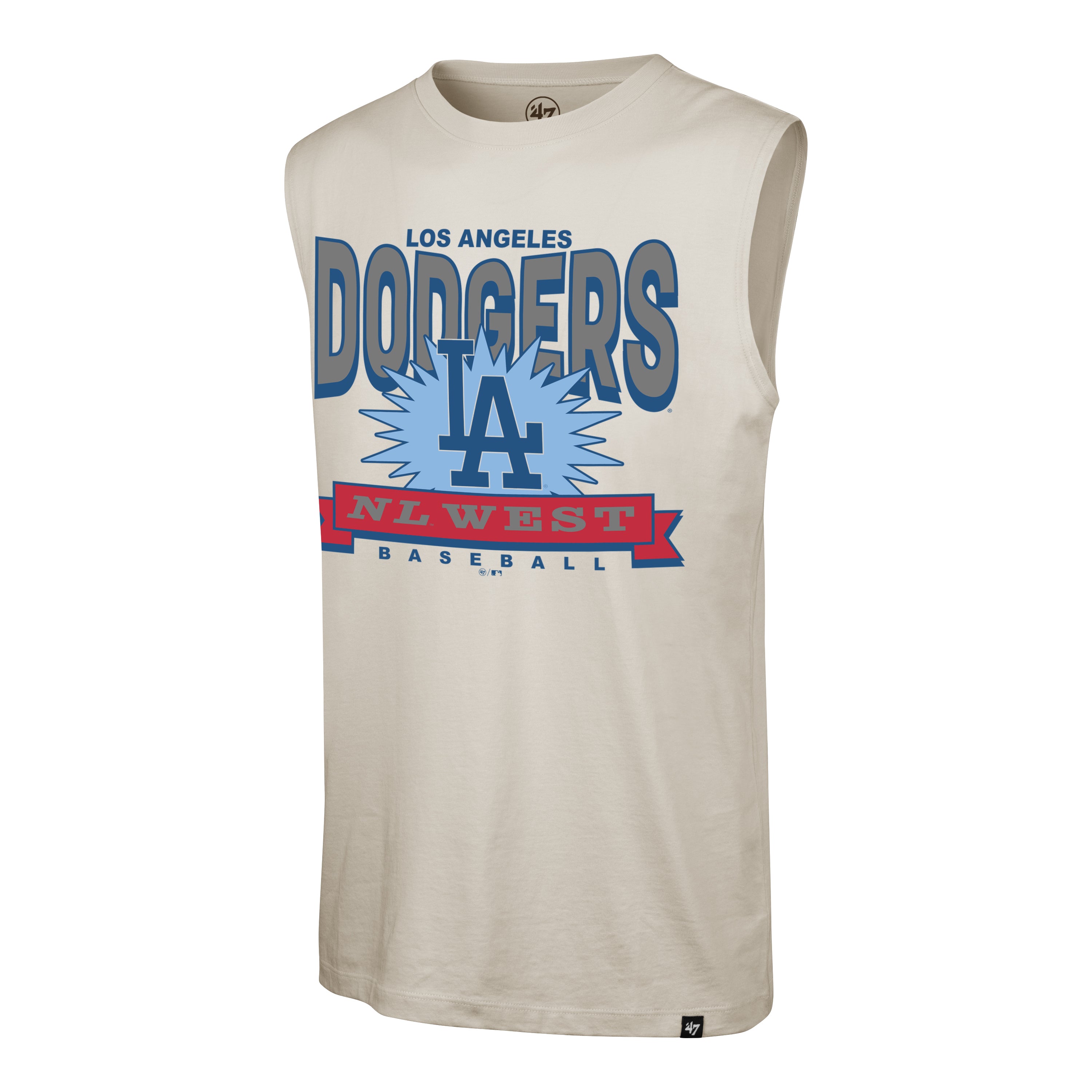 Los Angeles Dodgers Twelve Six Muscle Tank '47 Tee