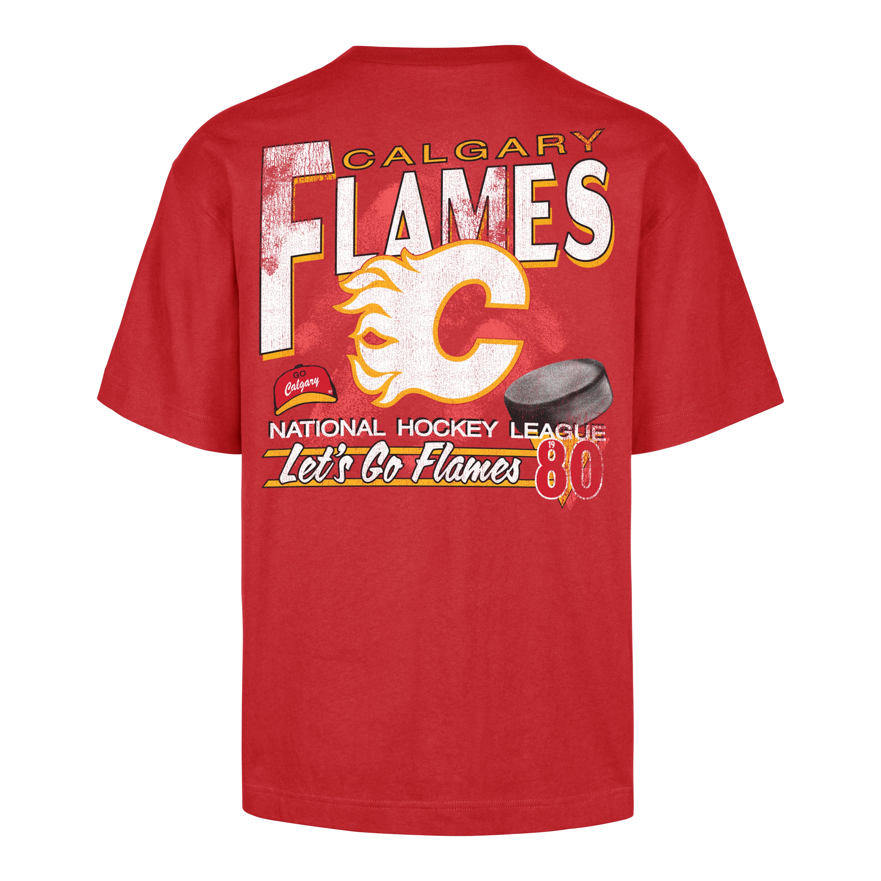 Calgary Flames Under Bar '47 Foundation Tee