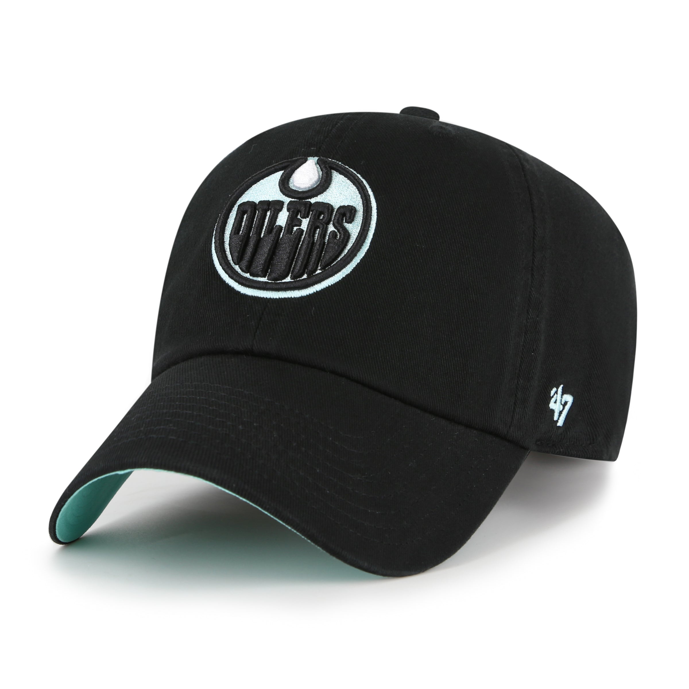 Edmonton Oilers Black Mint '47 CLEAN UP