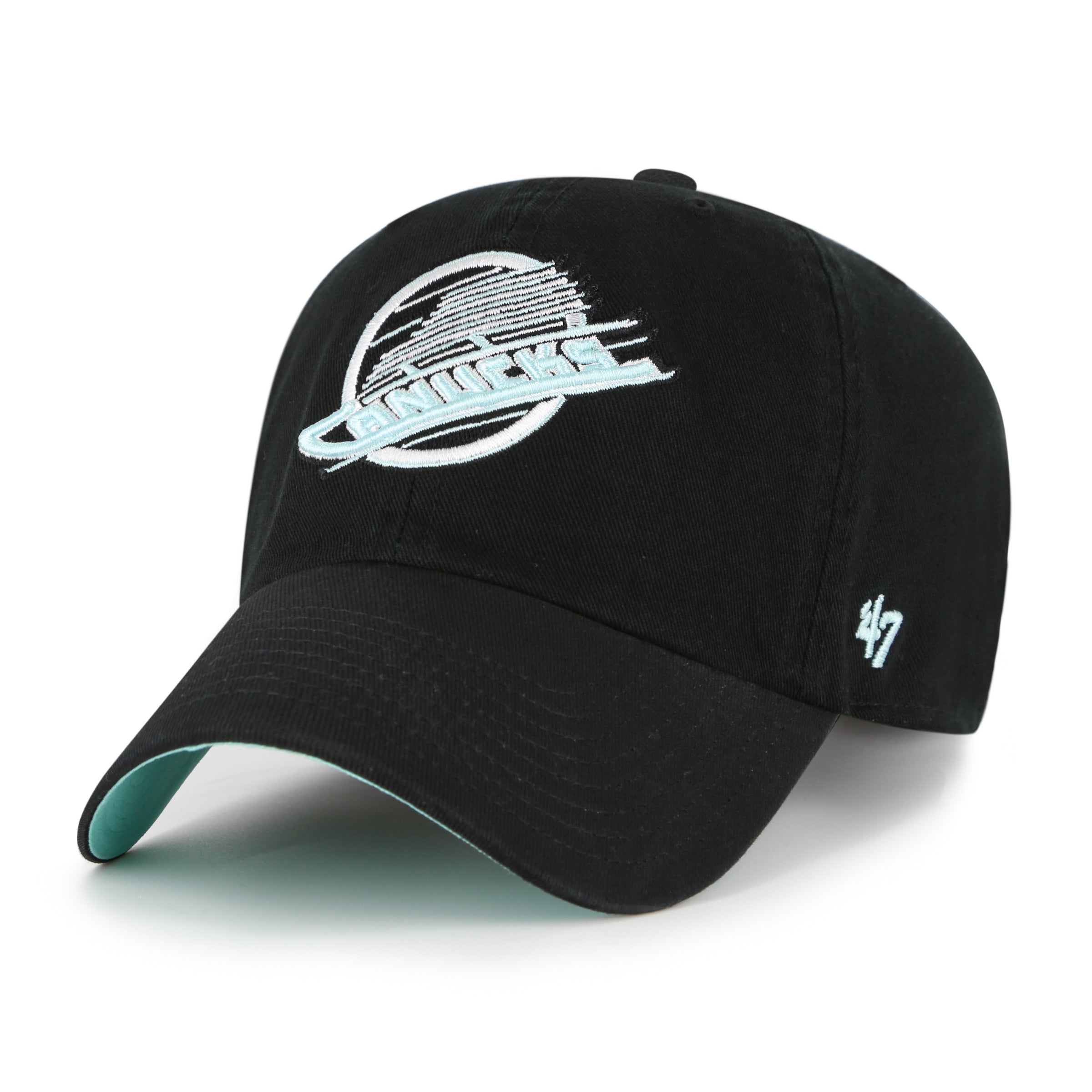 Vancouver Canucks Black Mint '47 CLEAN UP