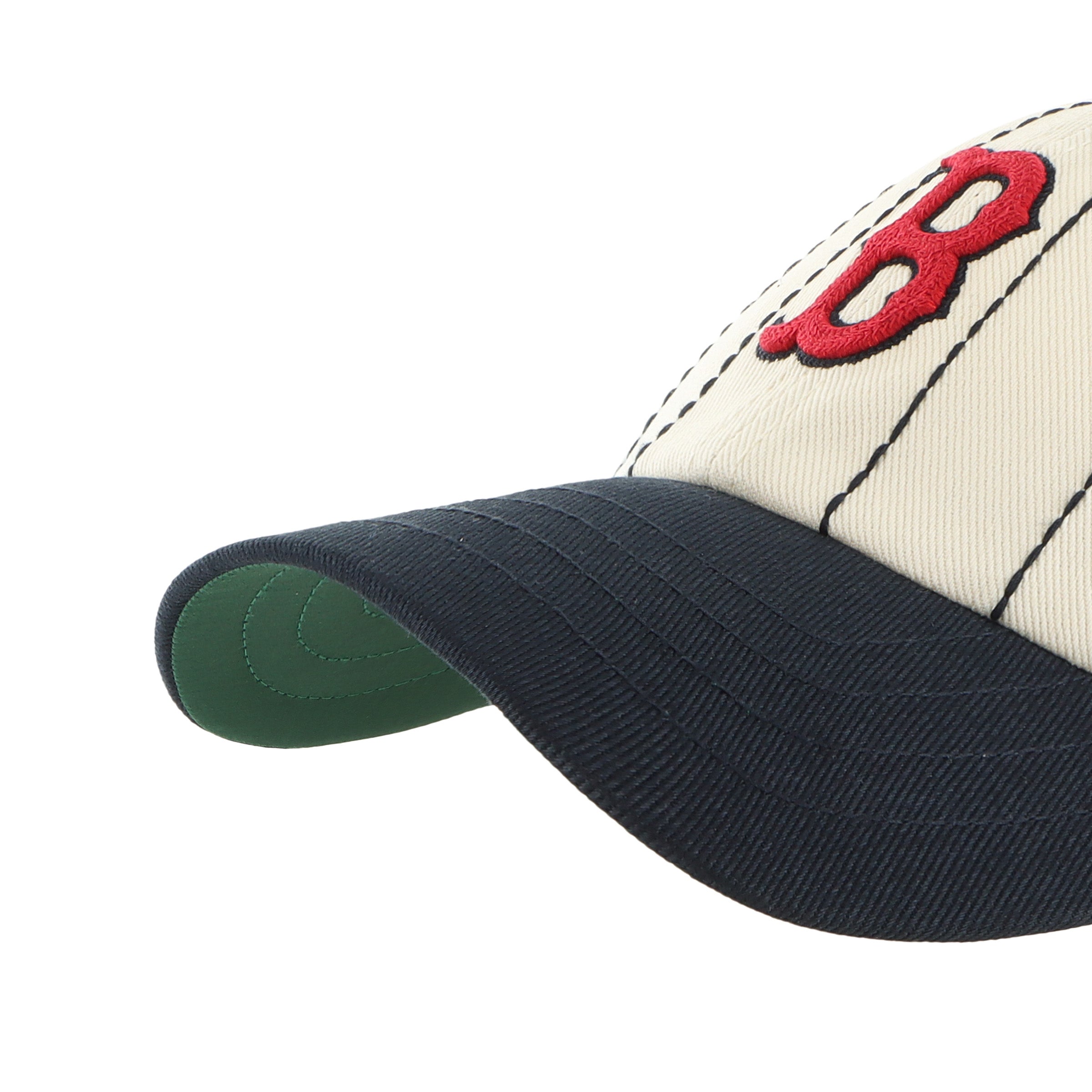 Boston Red Sox Cooperstown Rawlings Pinstripe '47 CLEAN UP