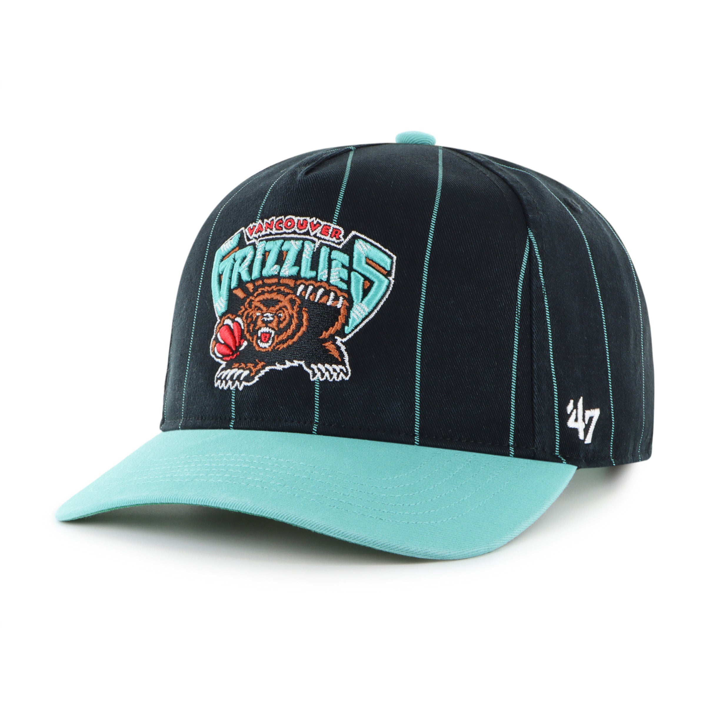 Vancouver Grizzlies Double Header Pinstripe '47 HITCH