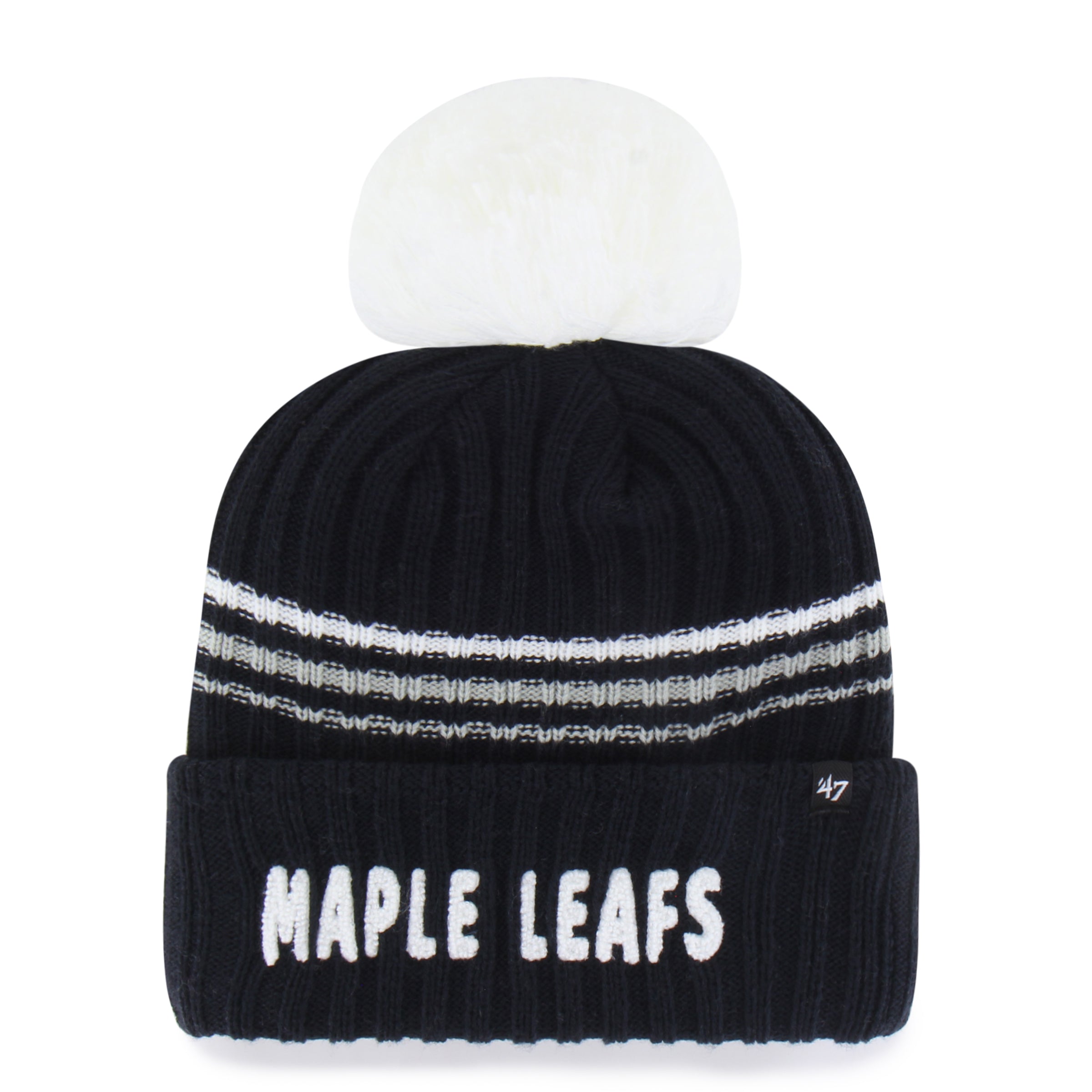 Toque '47 à inscription duveteuse des Maple Leafs de Toronto pour femme