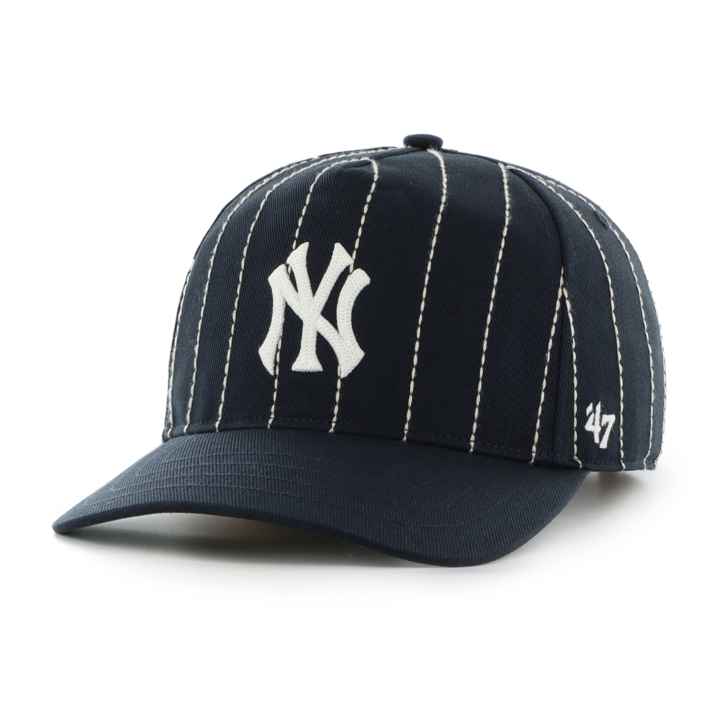 New York Yankees Cooperstown Rawlings Pinstripe '47 HITCH