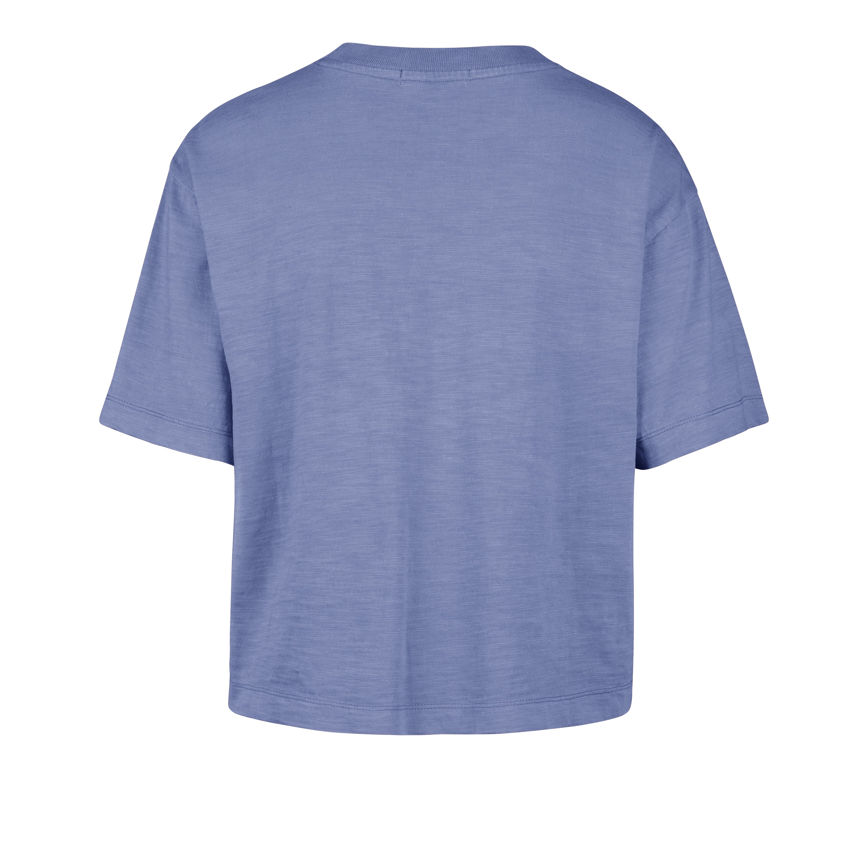 Women's Edmonton Oilers Mindi '47 Heavy Slub Crop Tee