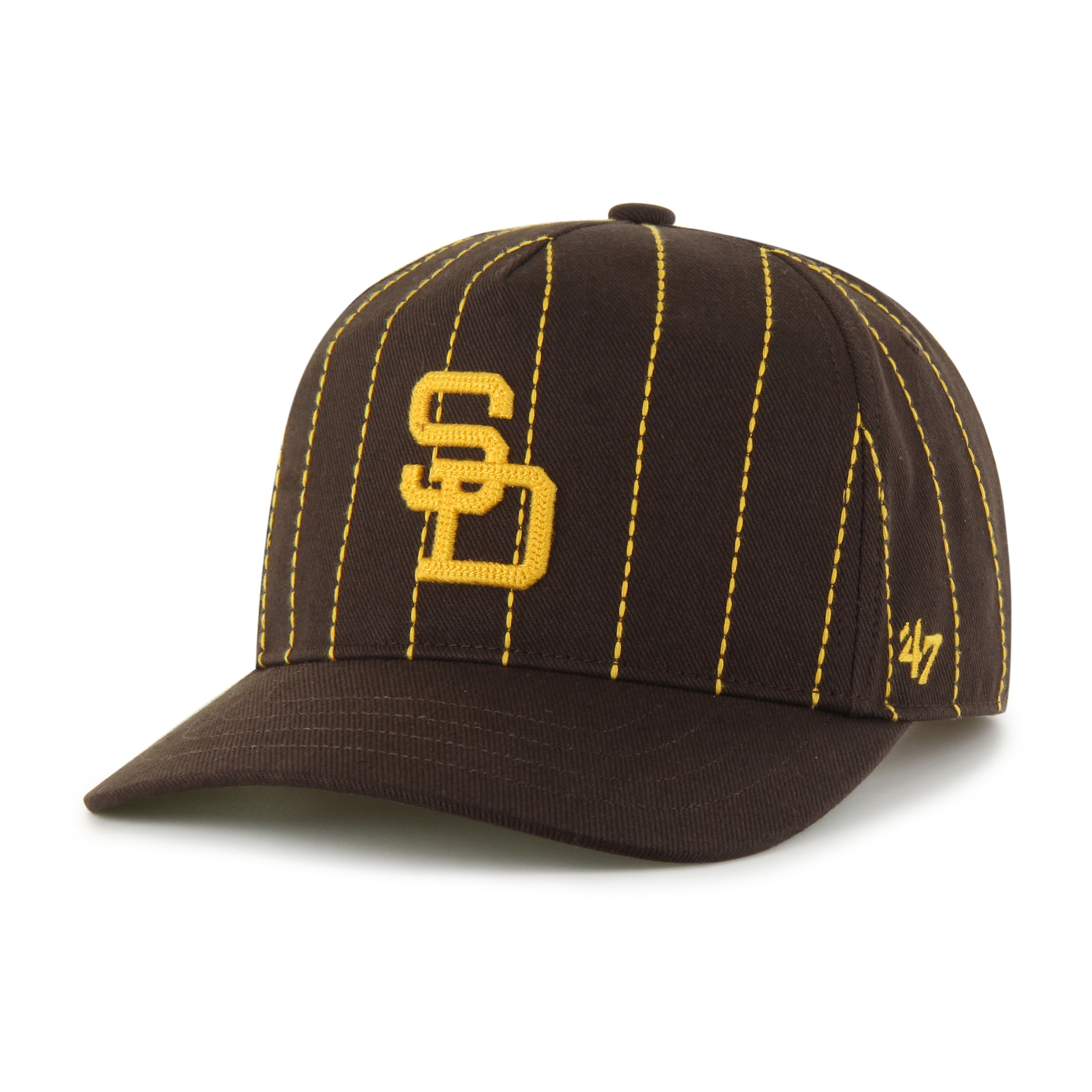 San Diego Padres Cooperstown Rawlings Pinstripe '47 HITCH