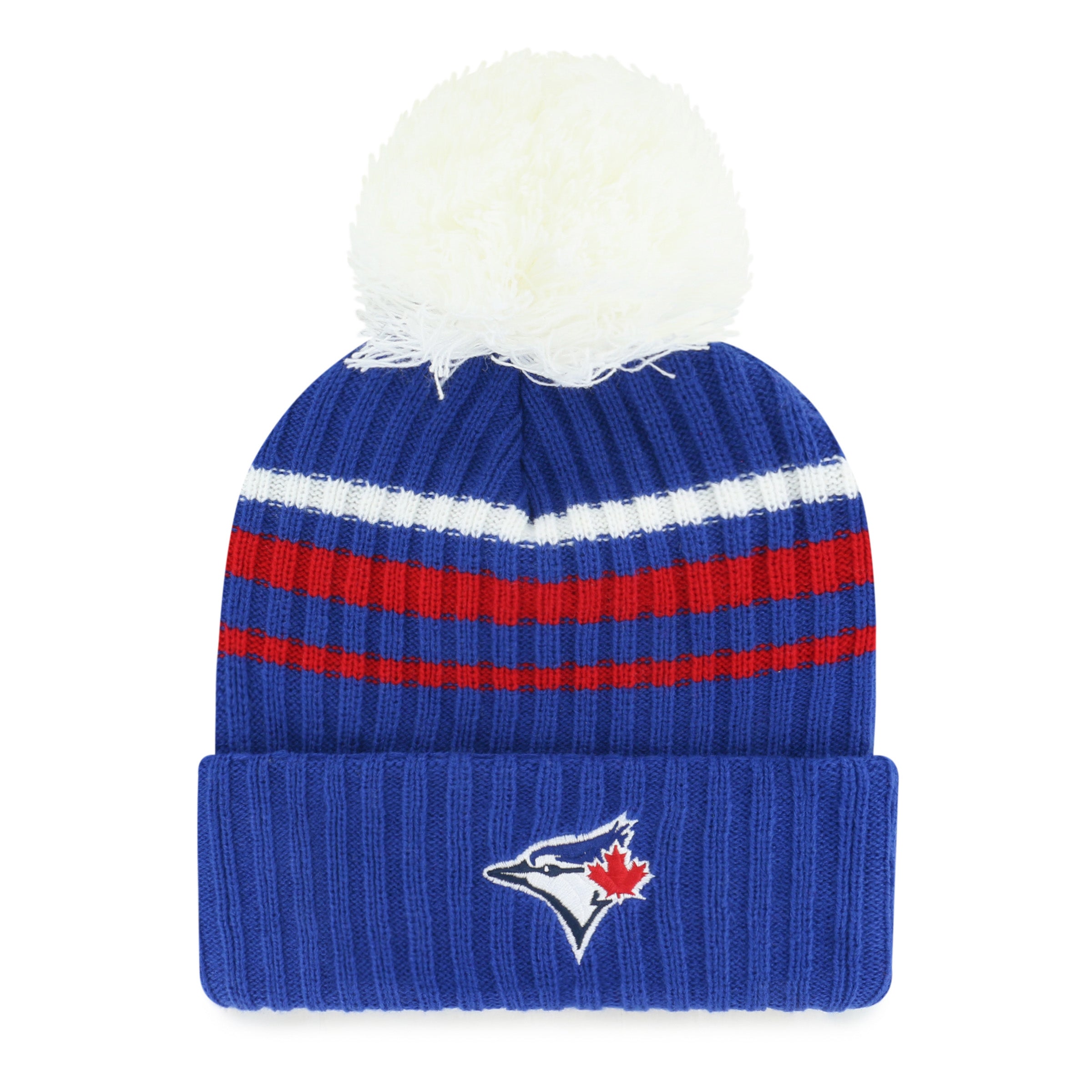 Women's Toronto Blue Jays Fuzzy Script '47 Cuff Knit