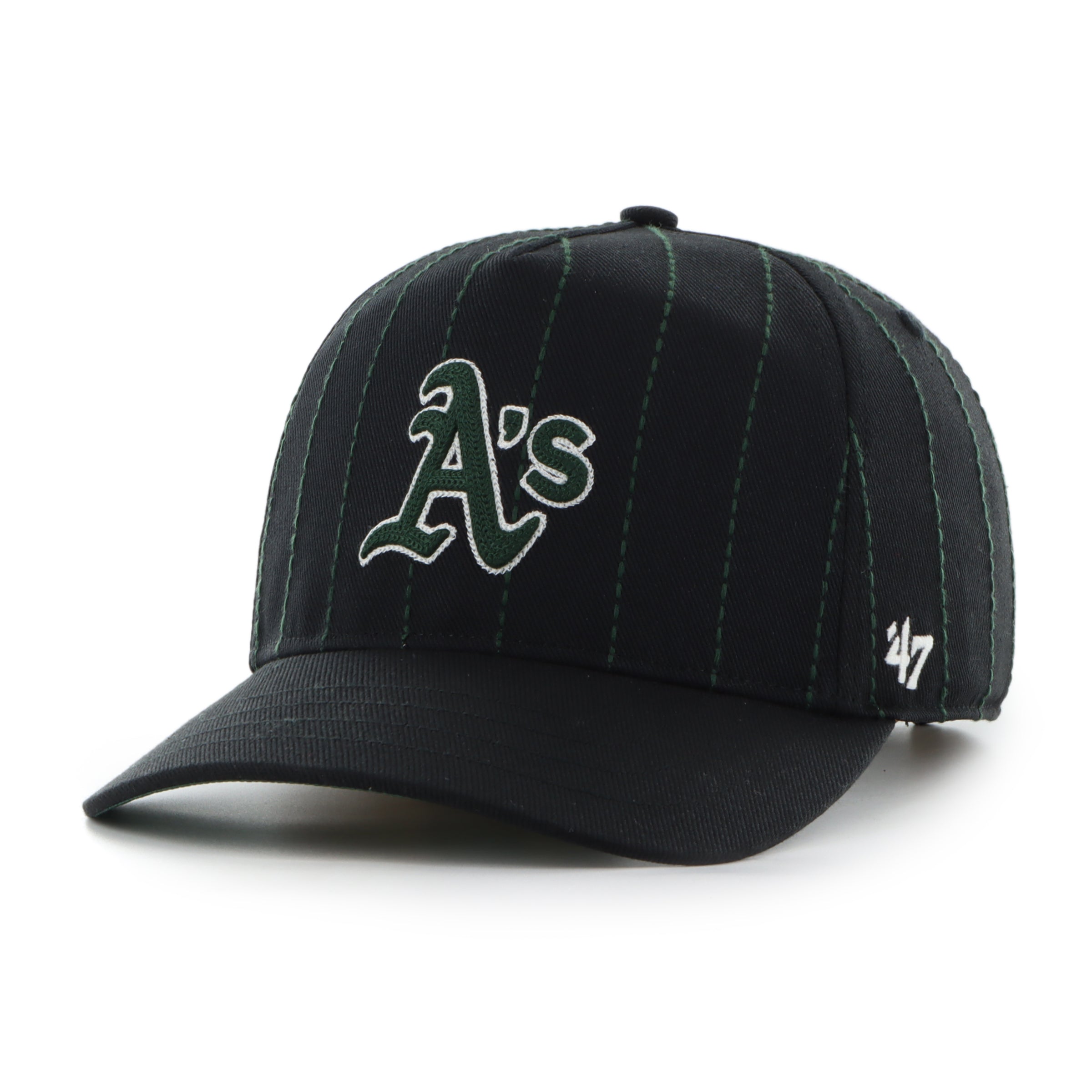 Oakland Athletics Cooperstown Rawlings Pinstripe '47 HITCH