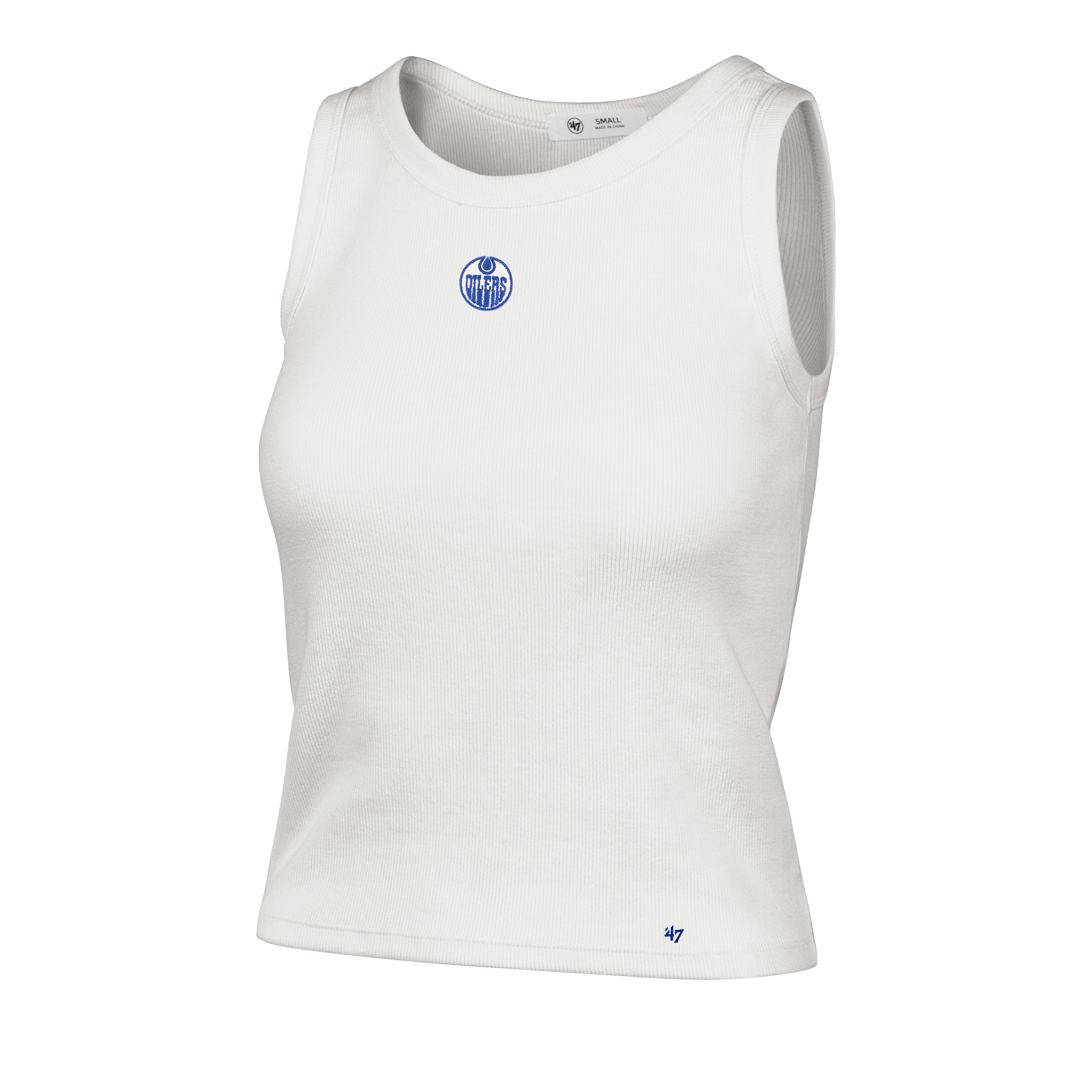 Women's Edmonton Oilers Uplift '47 Baby Rib Tank
