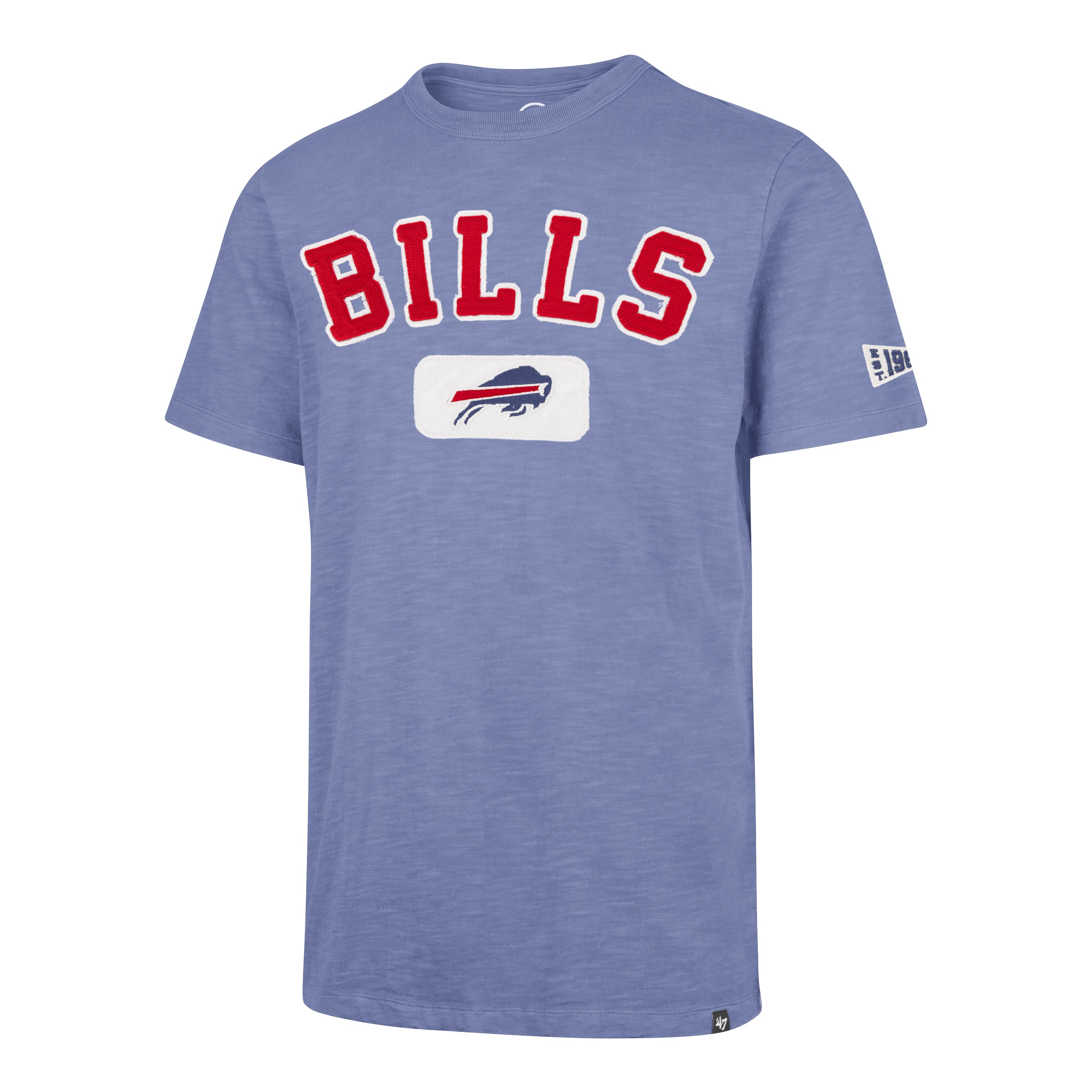 Buffalo Bills Seymoore Well Worn '47 Heavy Slub Tee