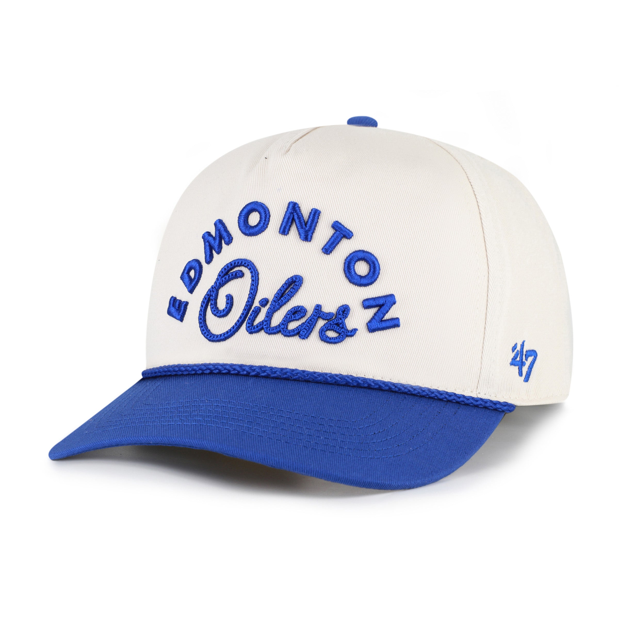 Women's Edmonton Oilers Rope Script '47 Hitch Relaxed Fit