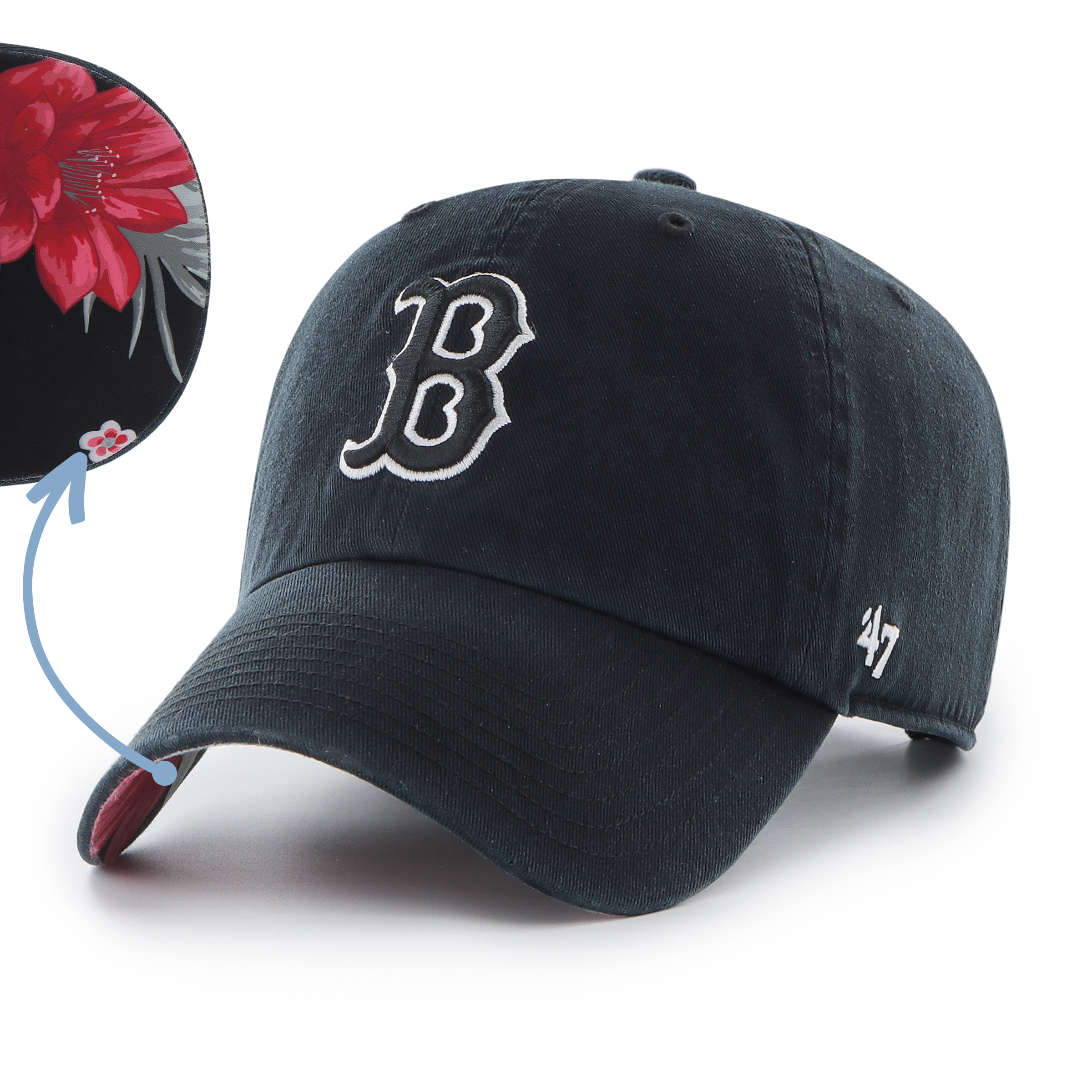 Boston Red Sox Dark Tropic '47 CLEAN UP
