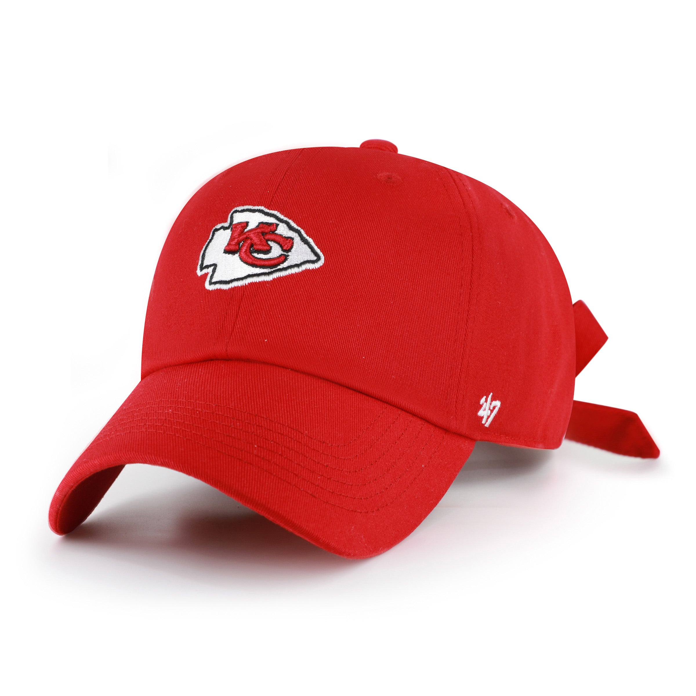 Women's Kansas City Chiefs Bow Back '47 CLEAN UP