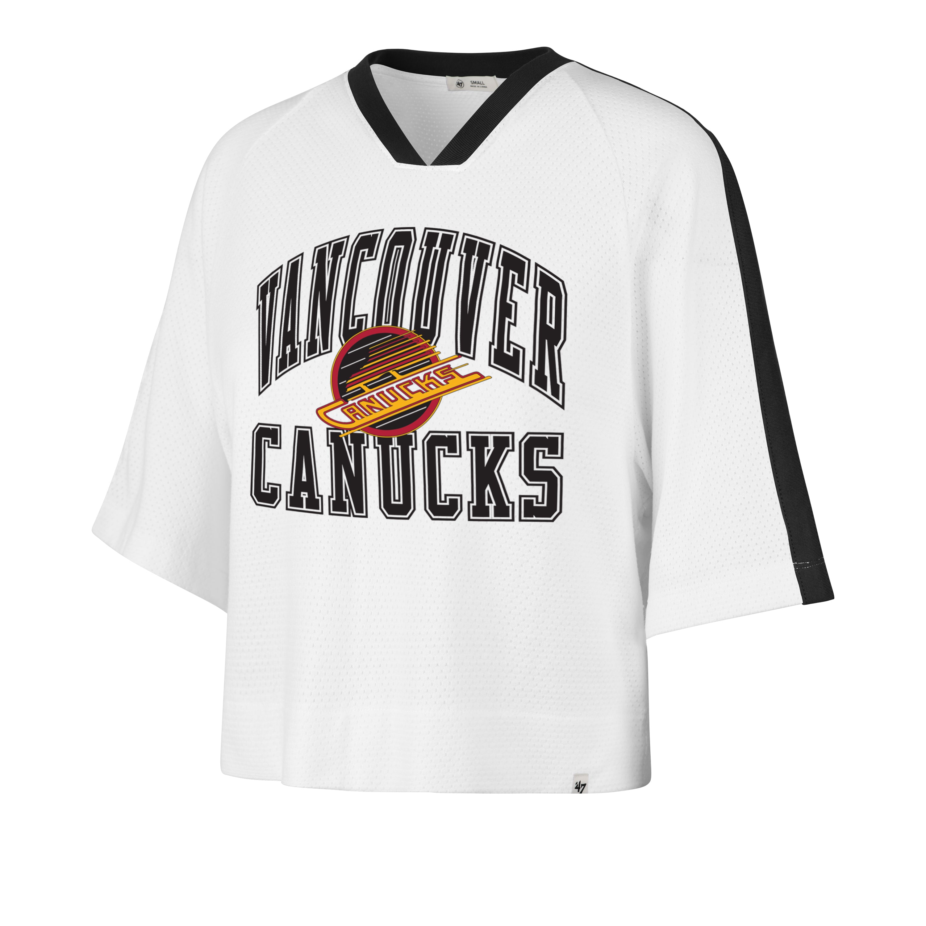 Women's Vancouver Canucks Big Overarch '47 Drop Needle Jersey