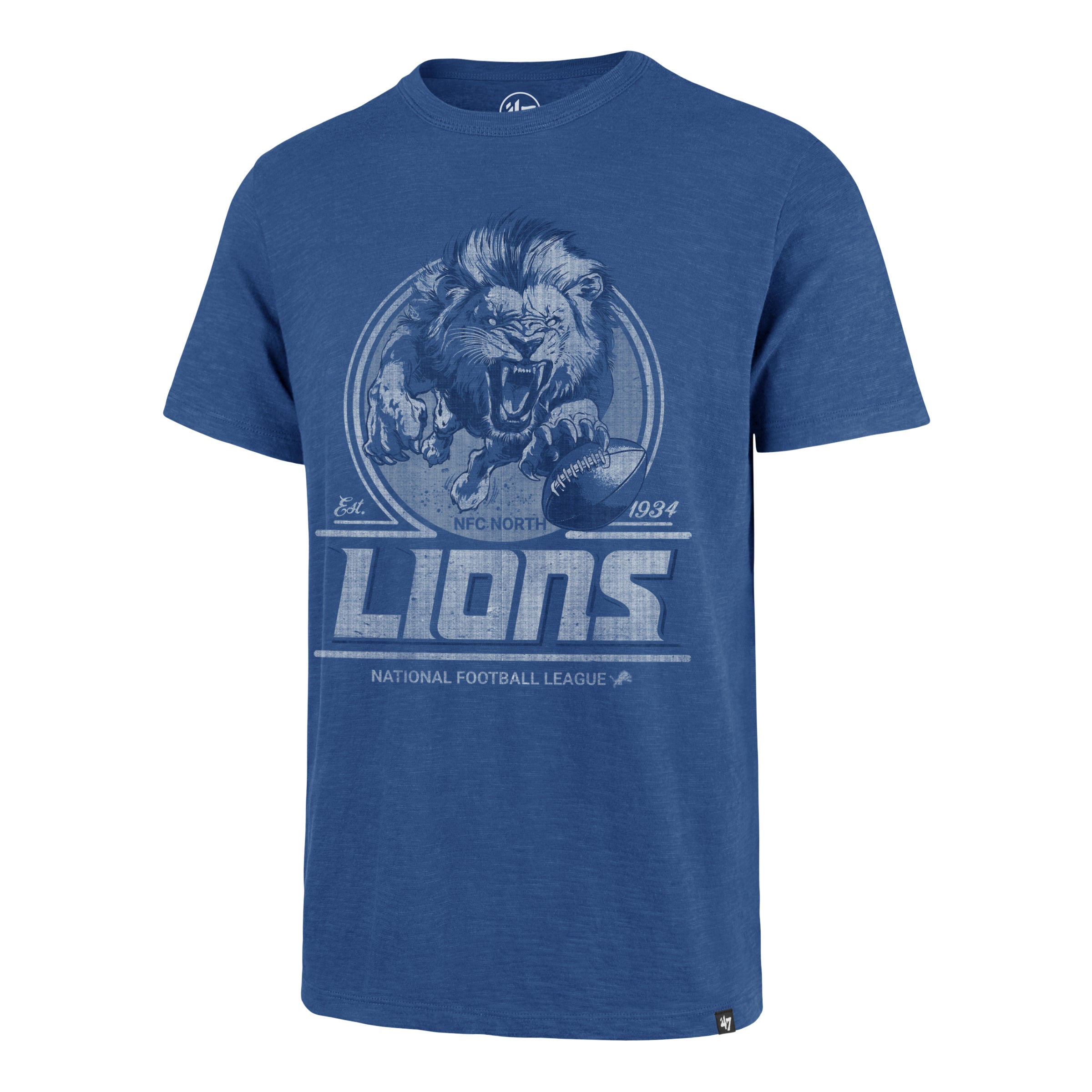 Detroit Lions Emblem Mark '47 Scrum Tee