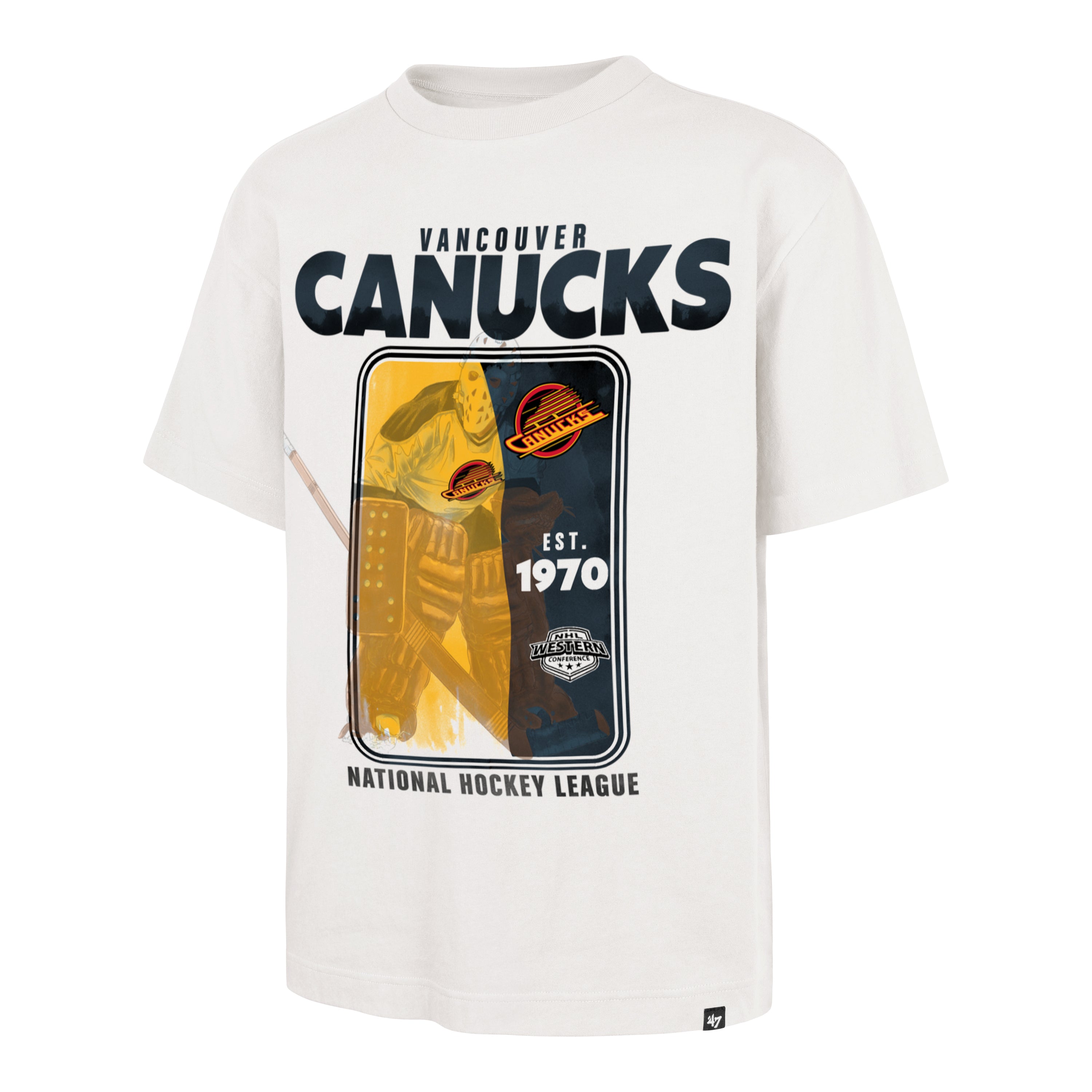Vancouver Canucks Playbrush '47 Foundation Tee