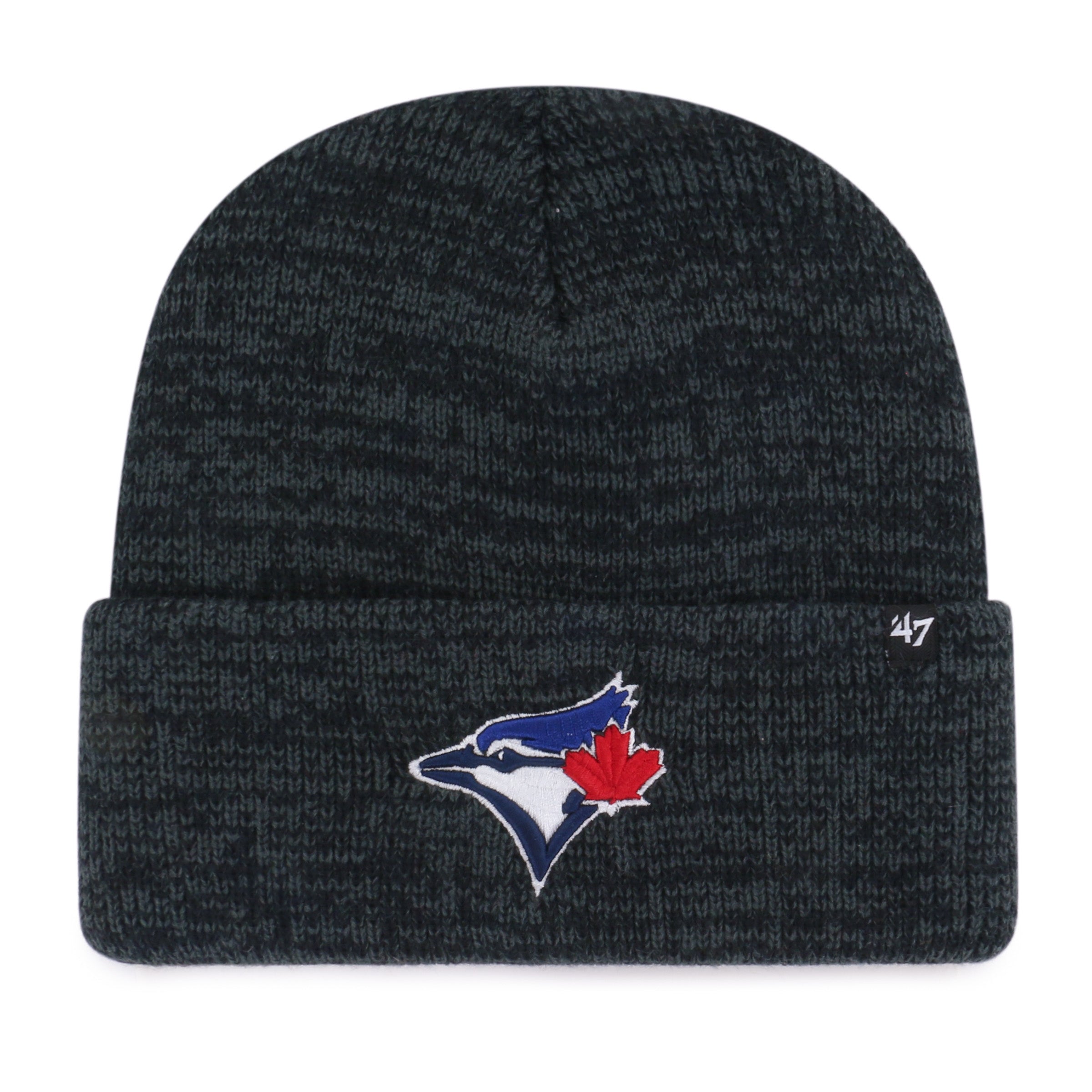 Toronto Blue Jays Brain Freeze '47 Tricot chiné noir à revers