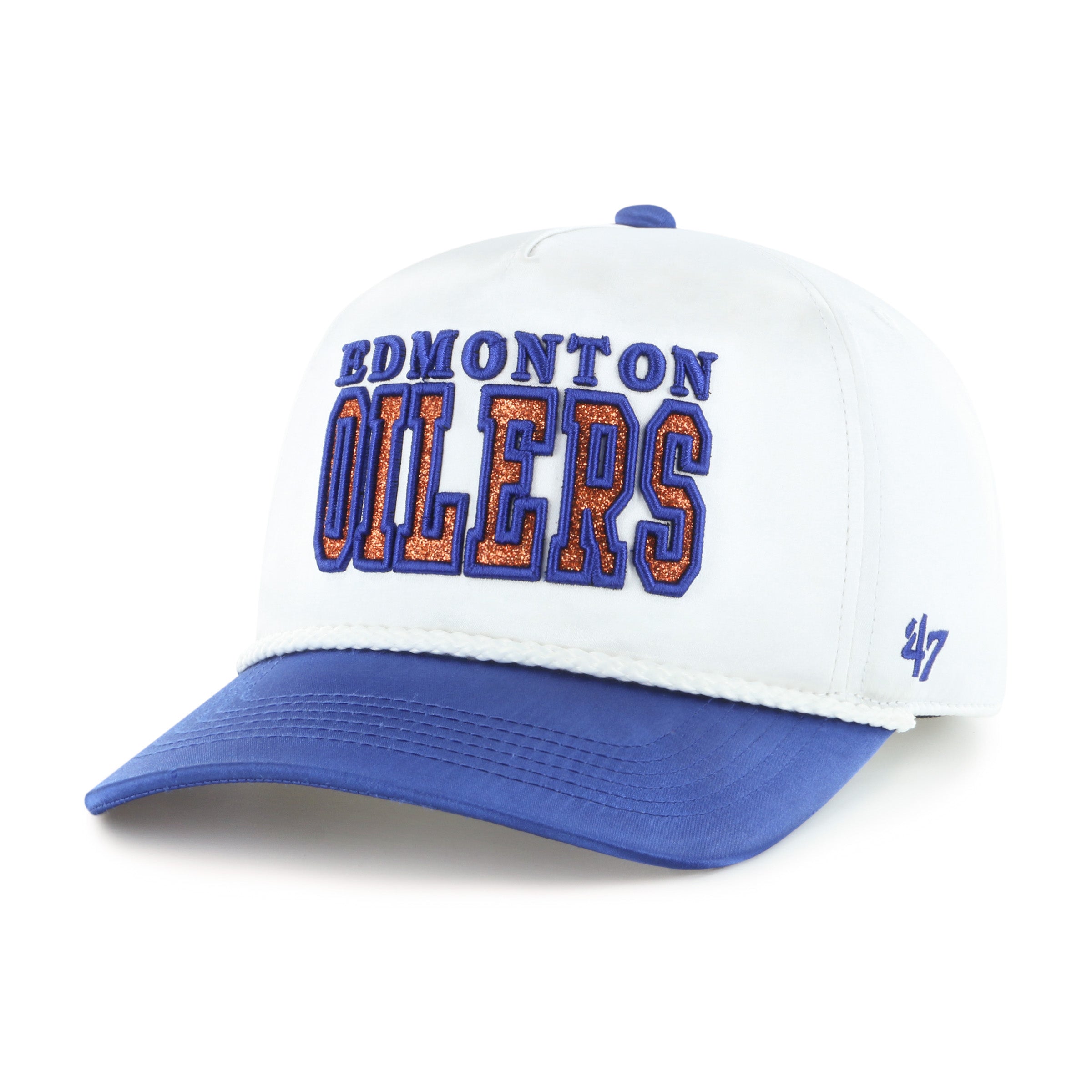 Women's Edmonton Oilers Trendy Block '47 HITCH
