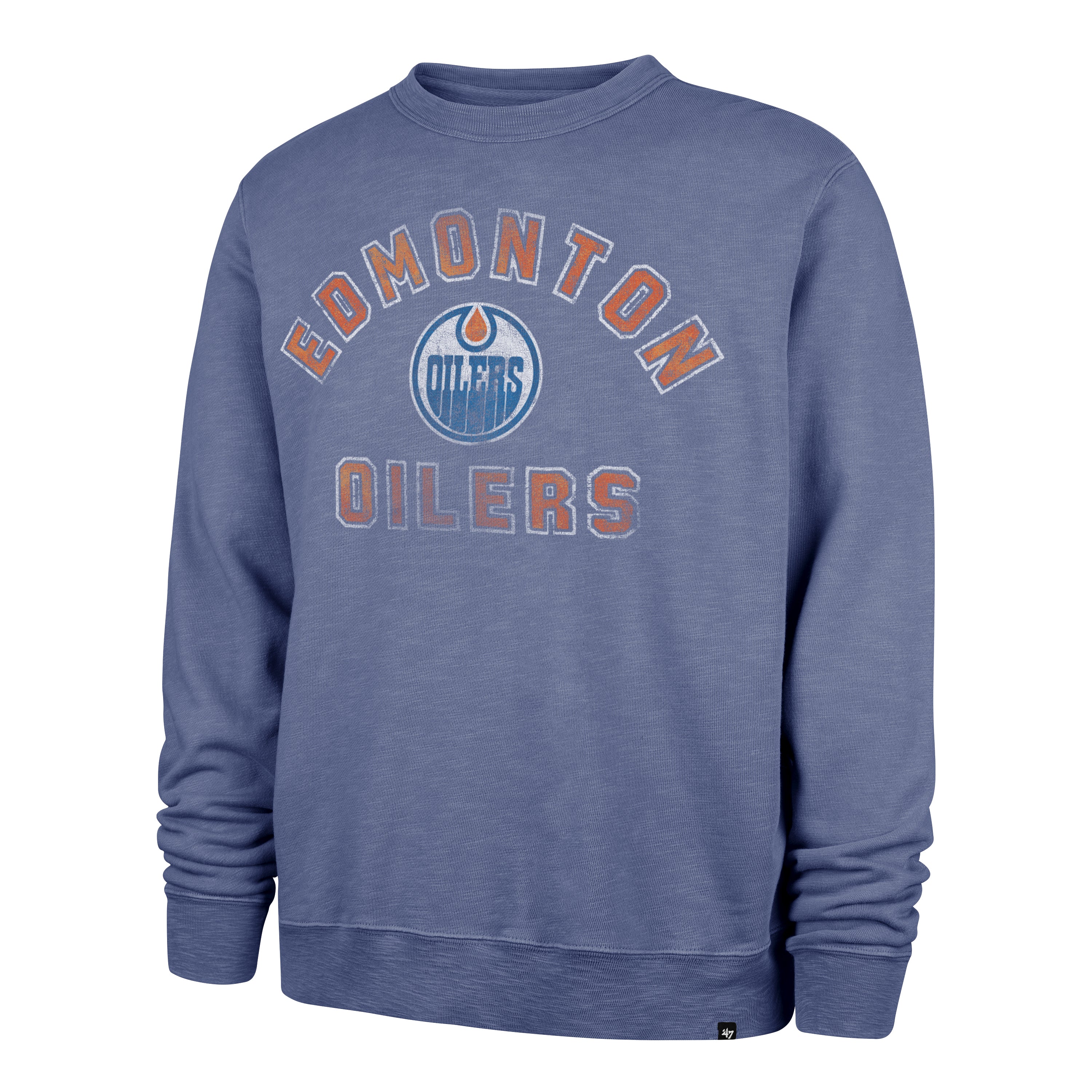 Edmonton Oilers Treasured '47 Slub French Terry Crew