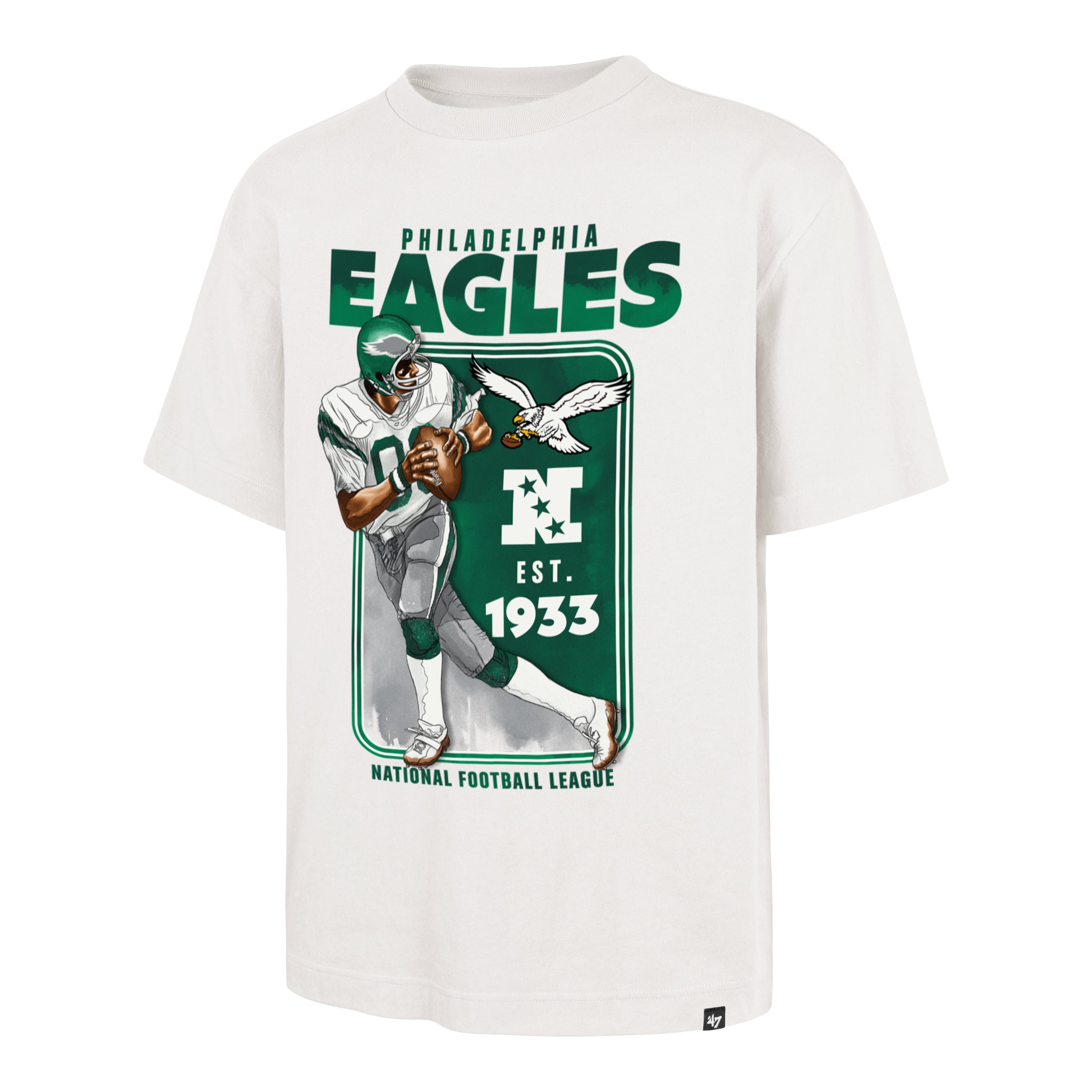 Philadelphia Eagles Playbrush '47 Foundation Tee