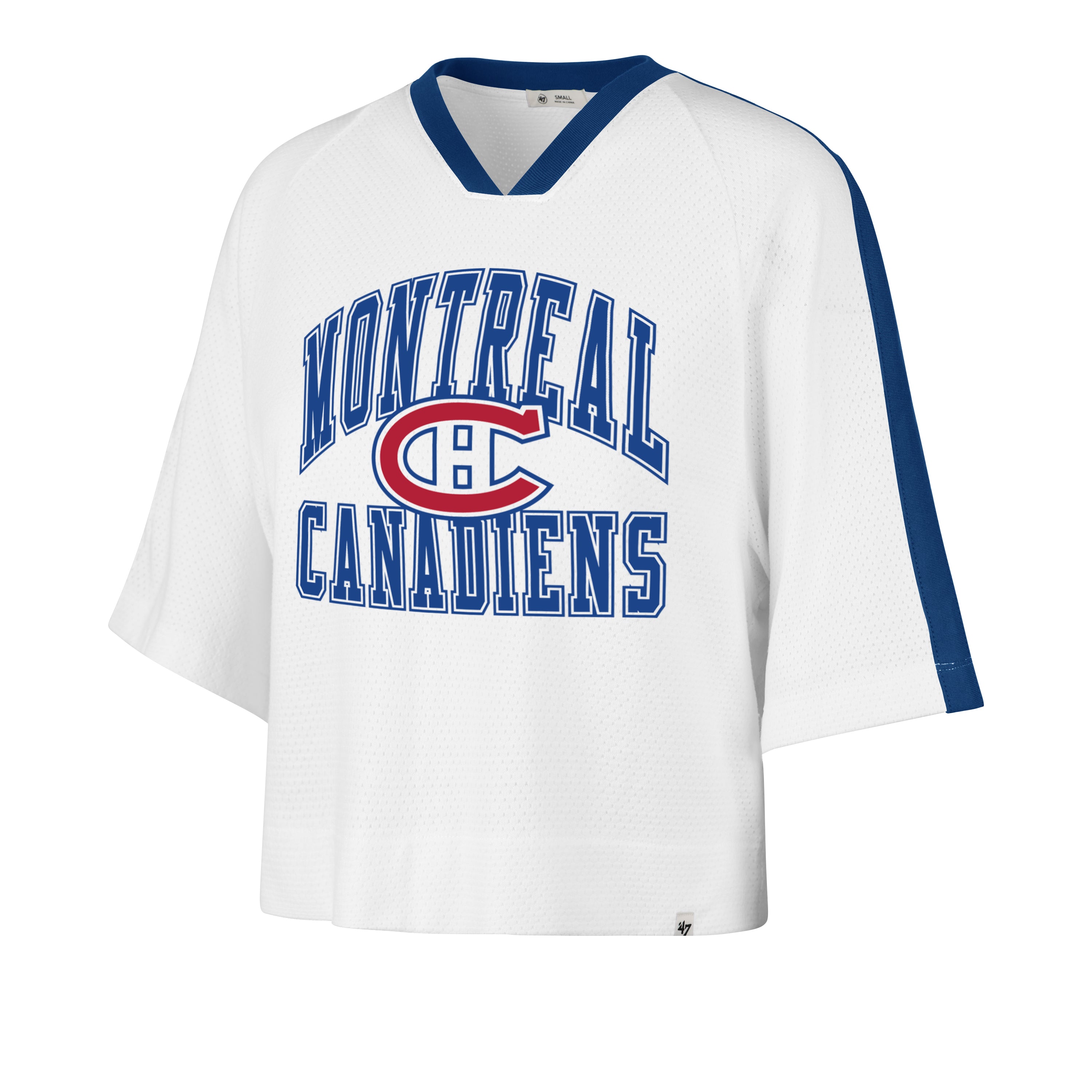 Women's Montreal Canadiens Big Overarch '47 Drop Needle Jersey