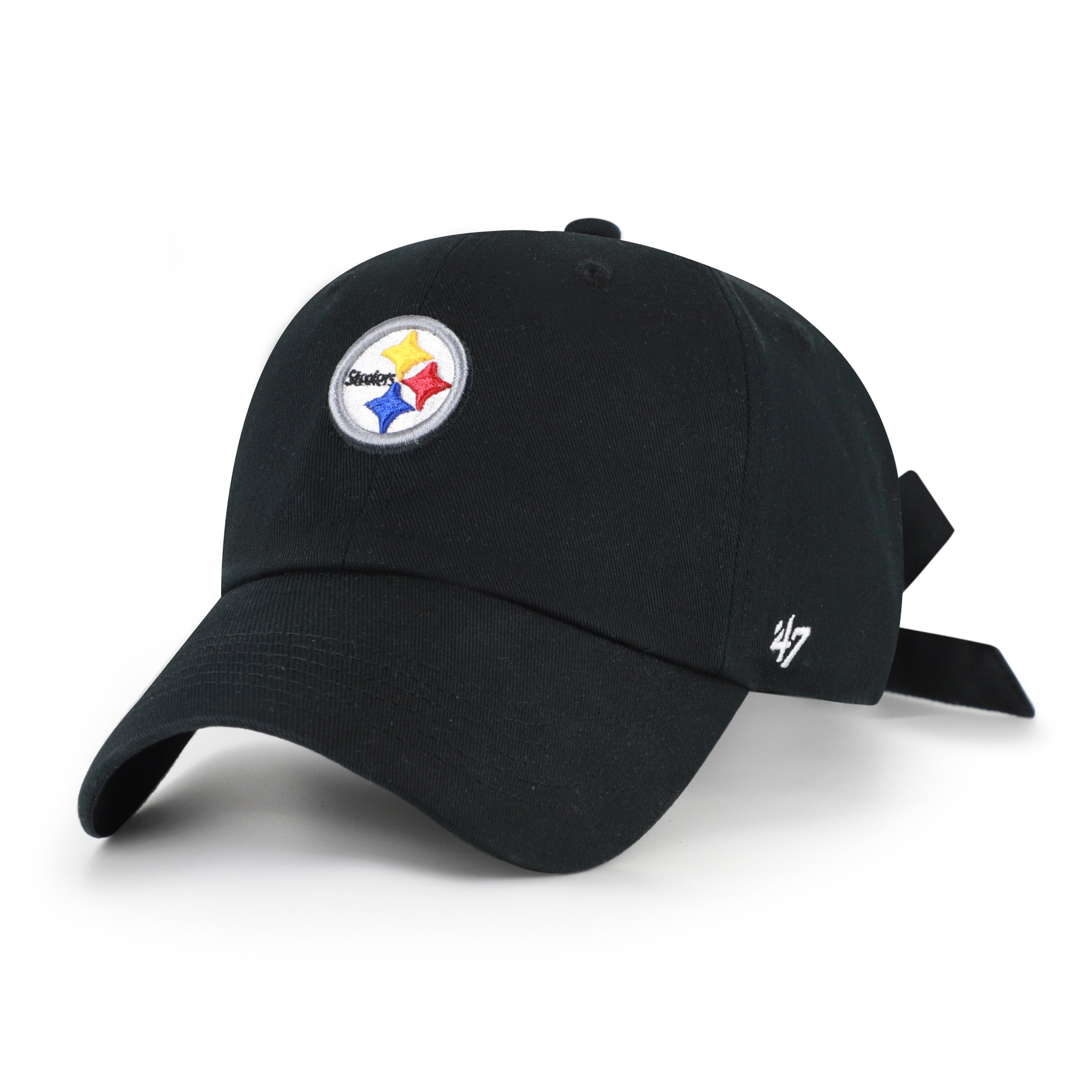 Women's Pittsburgh Steelers Bow Back '47 CLEAN UP