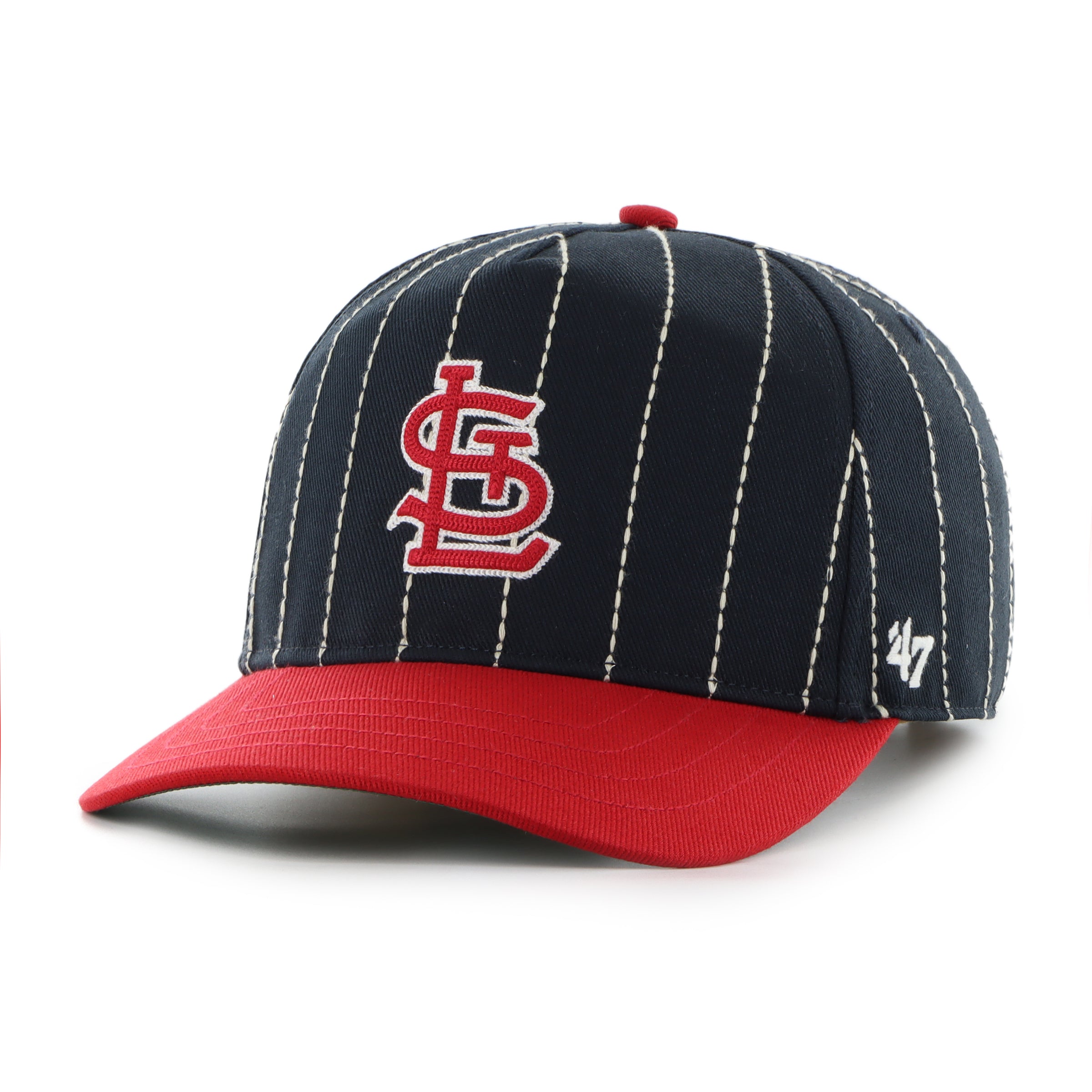 St. Louis Cardinals Cooperstown Rawlings Pinstripe '47 HITCH