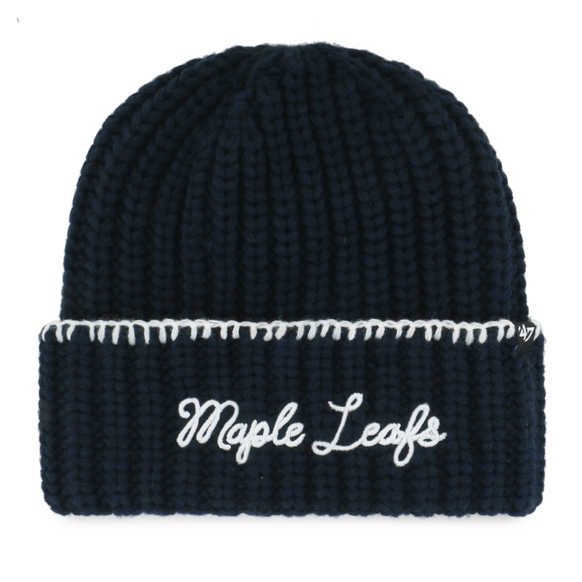 Women's Toronto Maple Leafs Blanket Stitch '47 Cuff Knit