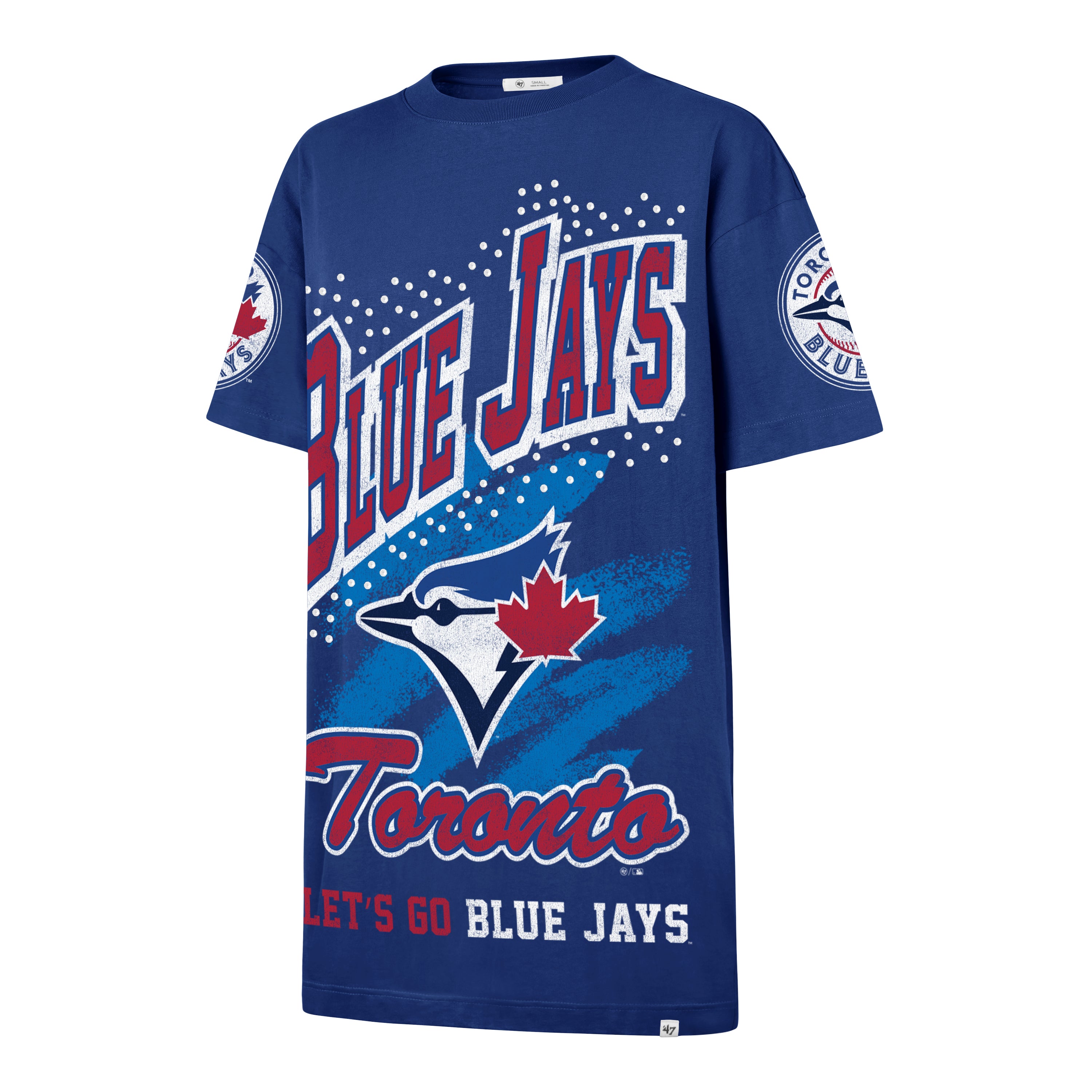 Women’s Toronto Blue Jays Gemstone Swash ’47 T-Shirt Dress