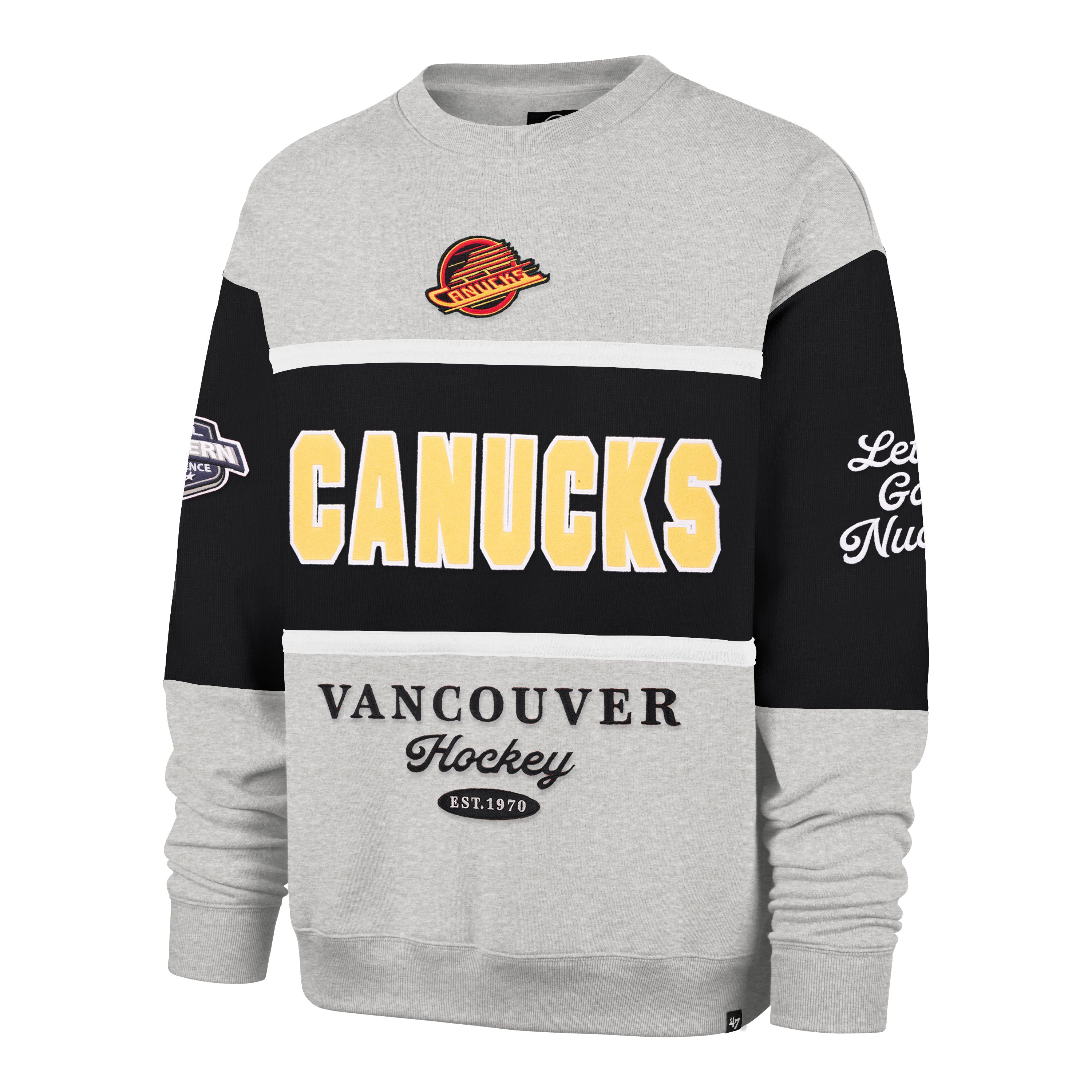 Vancouver Canucks Blockfield '47 Maximalist Crew
