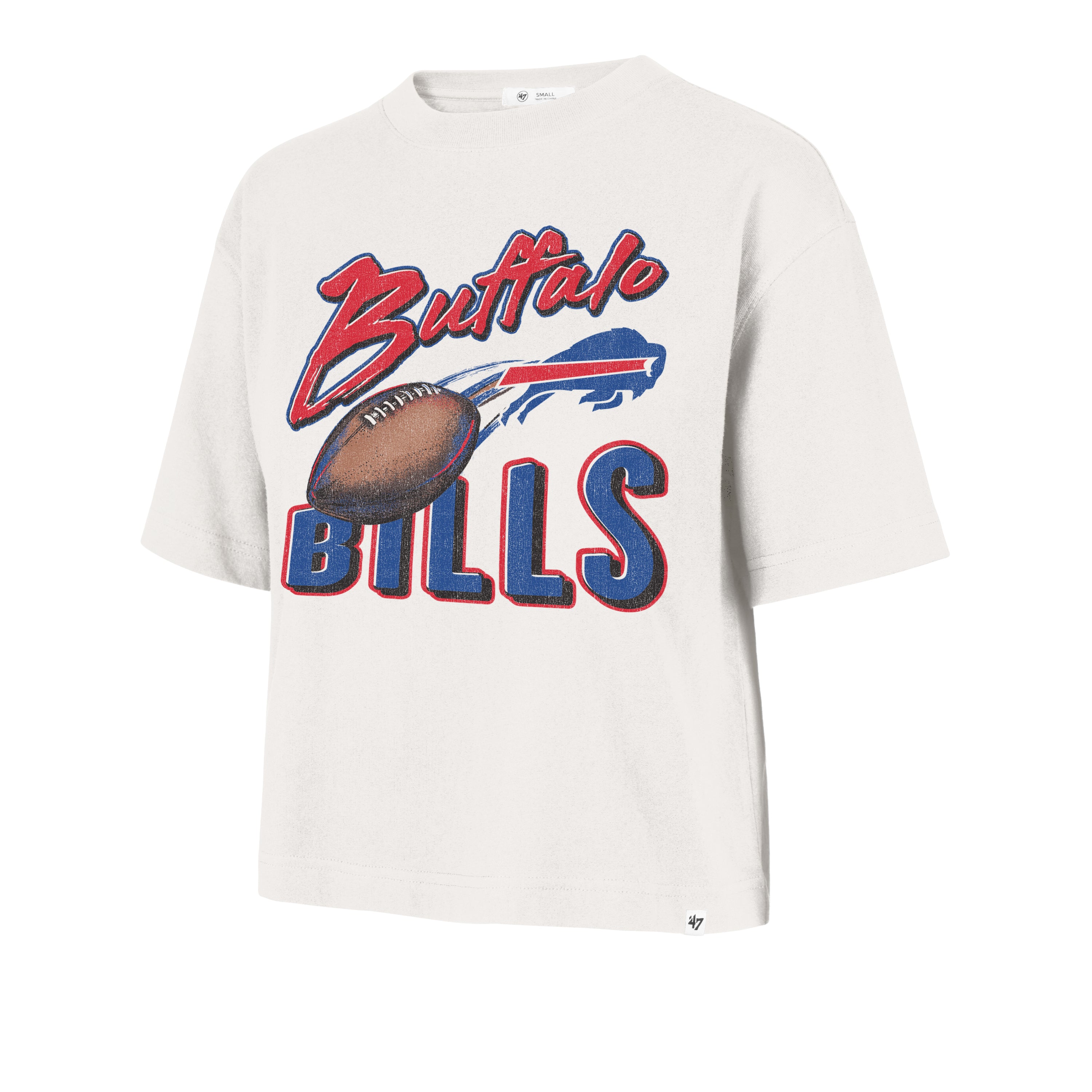 Women's Buffalo Bills Dime Time '47 Reed City Tee