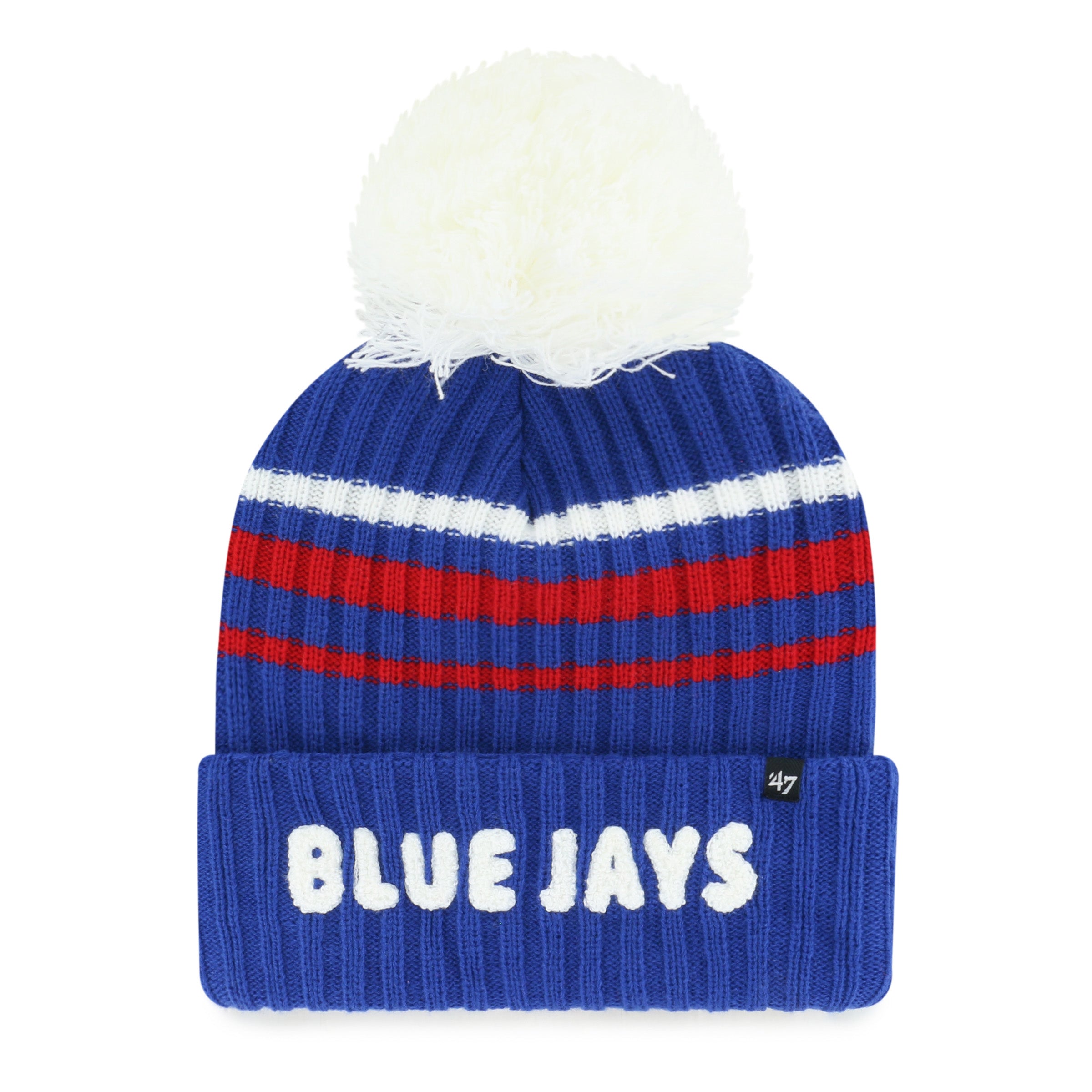 Women's Toronto Blue Jays Fuzzy Script '47 Cuff Knit