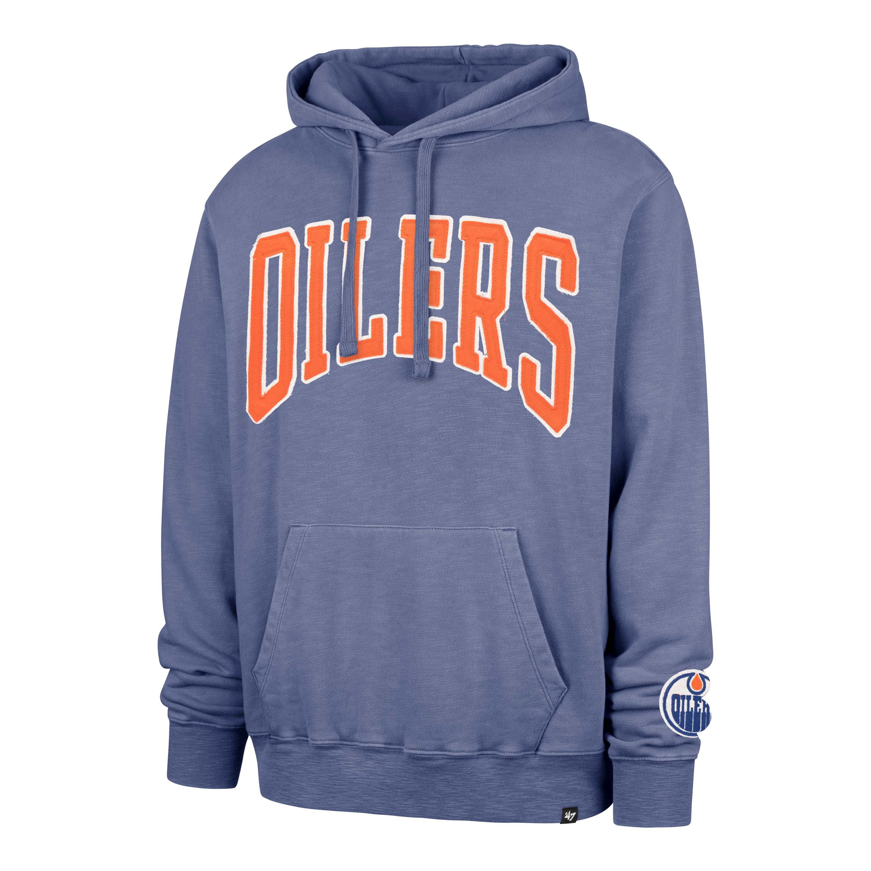 Edmonton Oilers Groton Well Worn '47 French Terry Hood