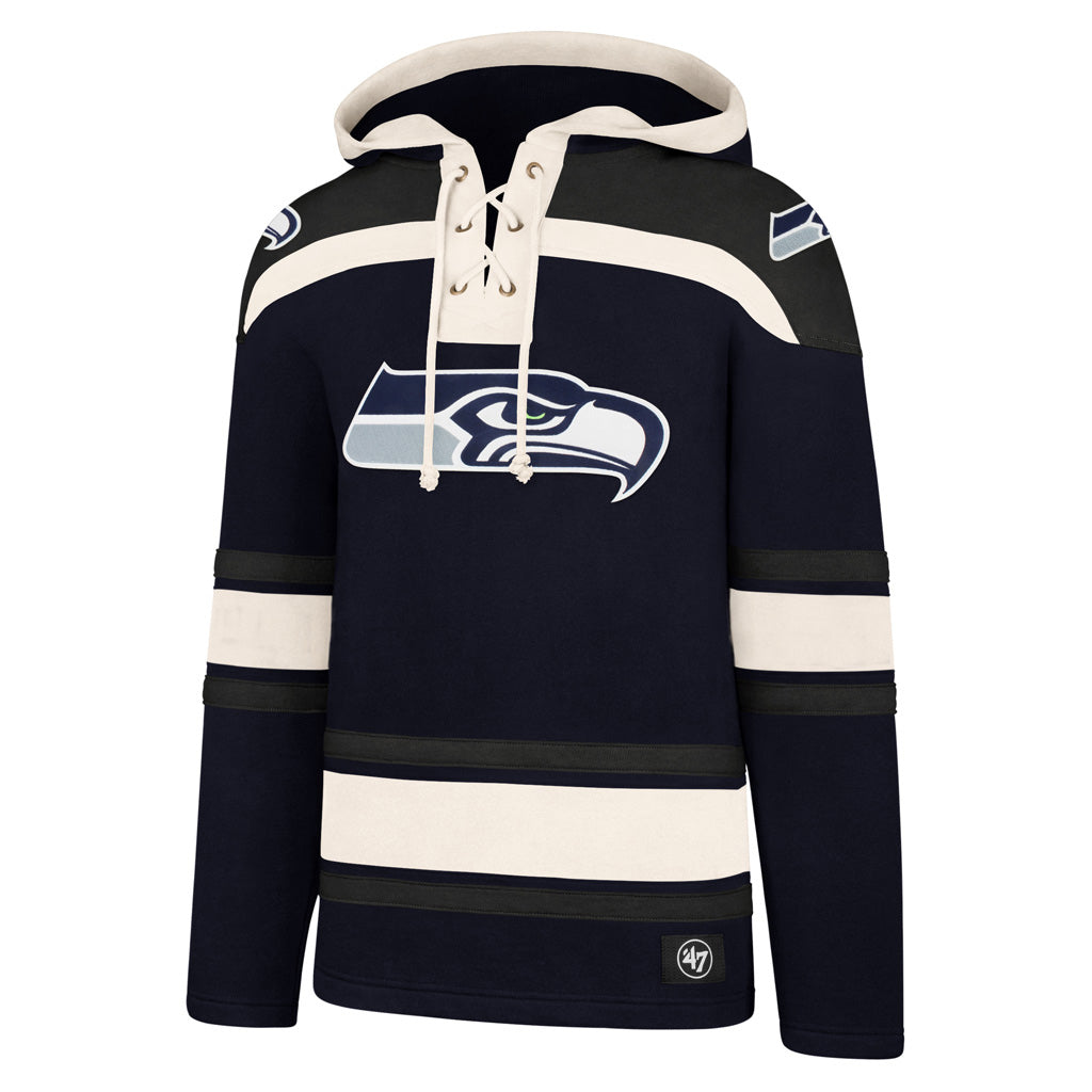 Seattle Seahawks NFL '47 Lacer Hoodie - 47 Brand Canada
