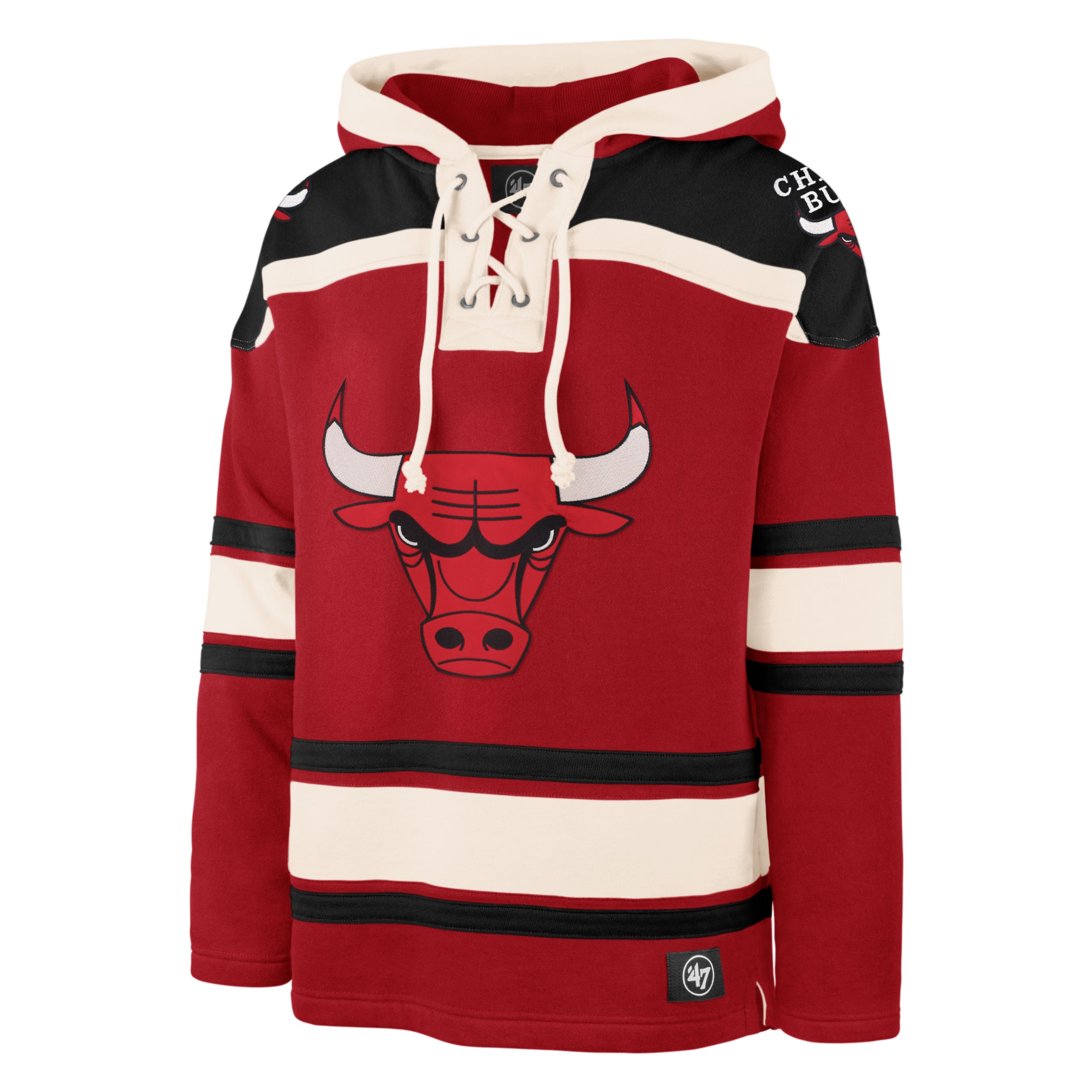Chicago Bulls '47 Fleece Lacer Hoodie