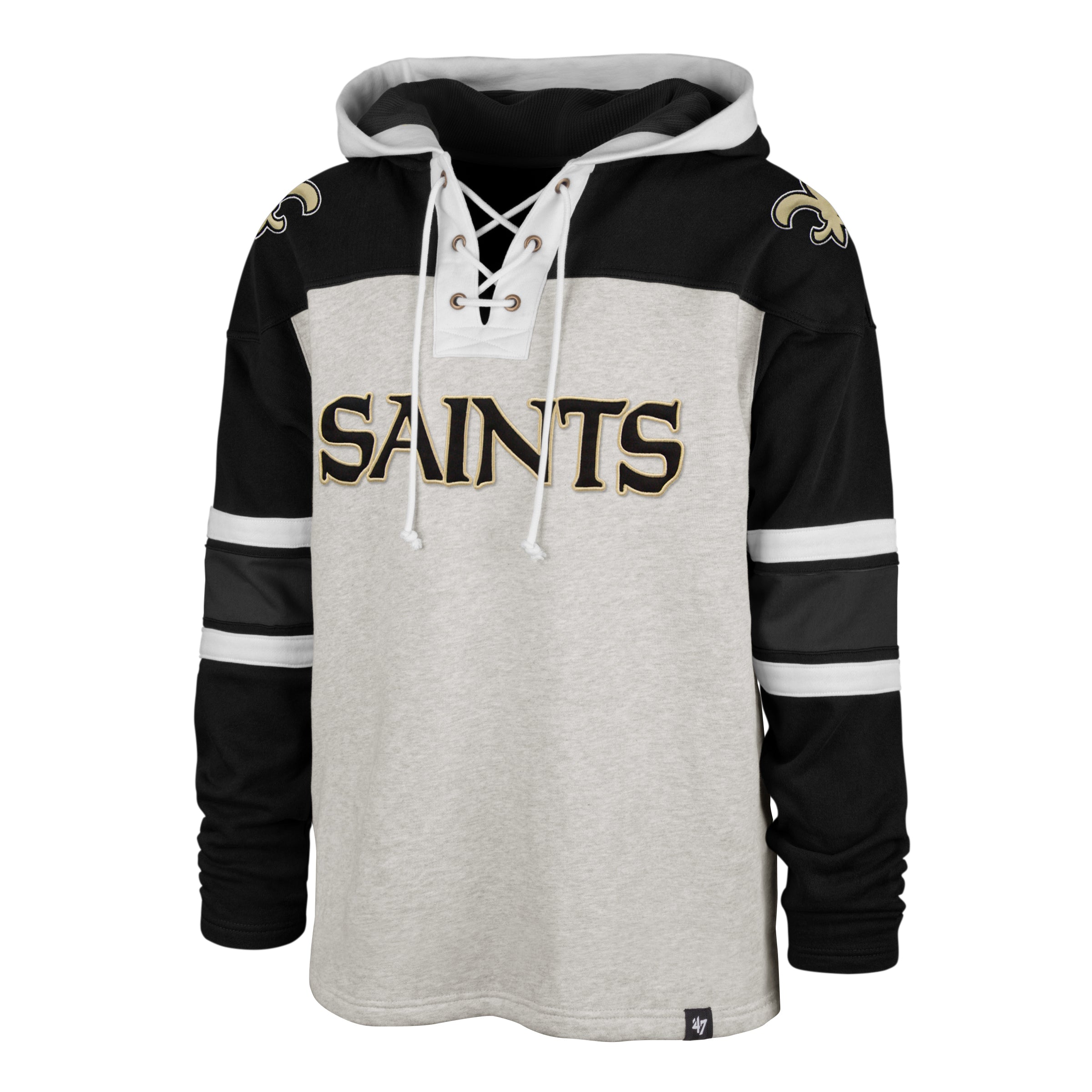 New Orleans Saints '47 Gridiron Lace Up Hood