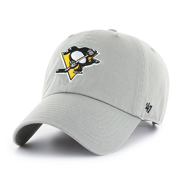 Pittsburgh Penguins NHL CLEAN UP CAP-GREY