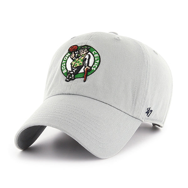 Boston Celtics NBA CLEAN UP CAP-GREY