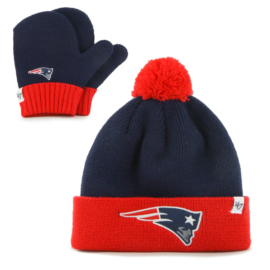 New England Patriots NFL Bam Bam Knit Set - 47 Brand Canada