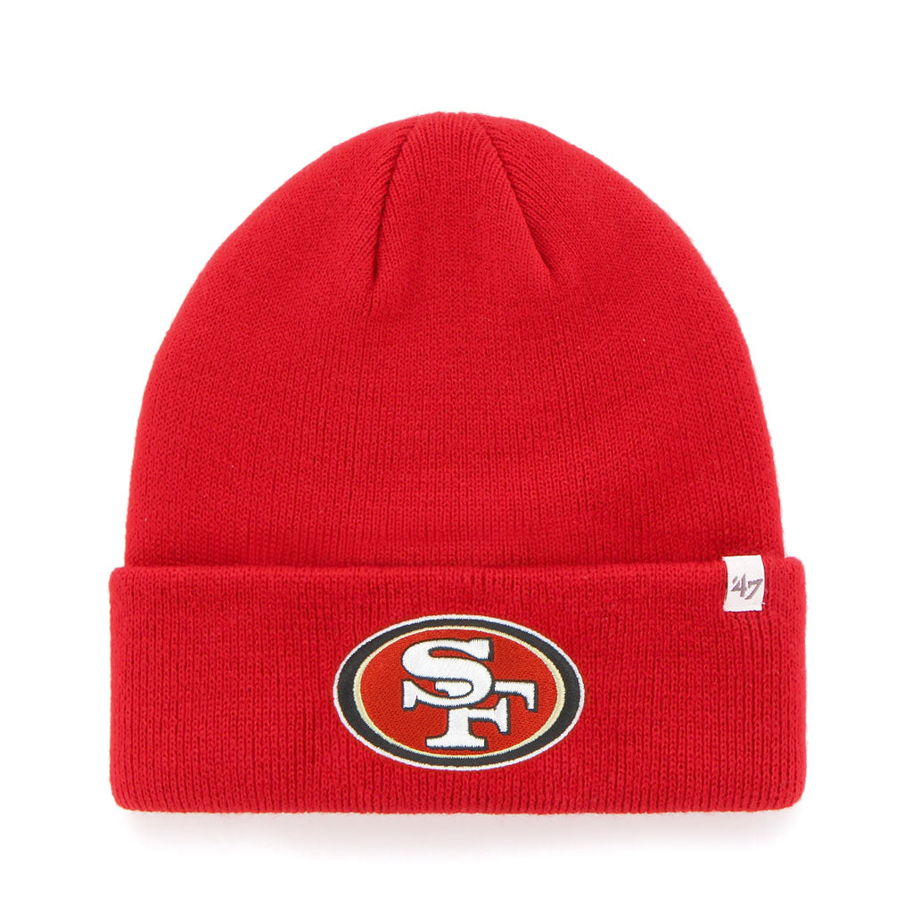 San Francisco 49Ers NFL Raised Cuff Knit Hat - 47 Brand Canada