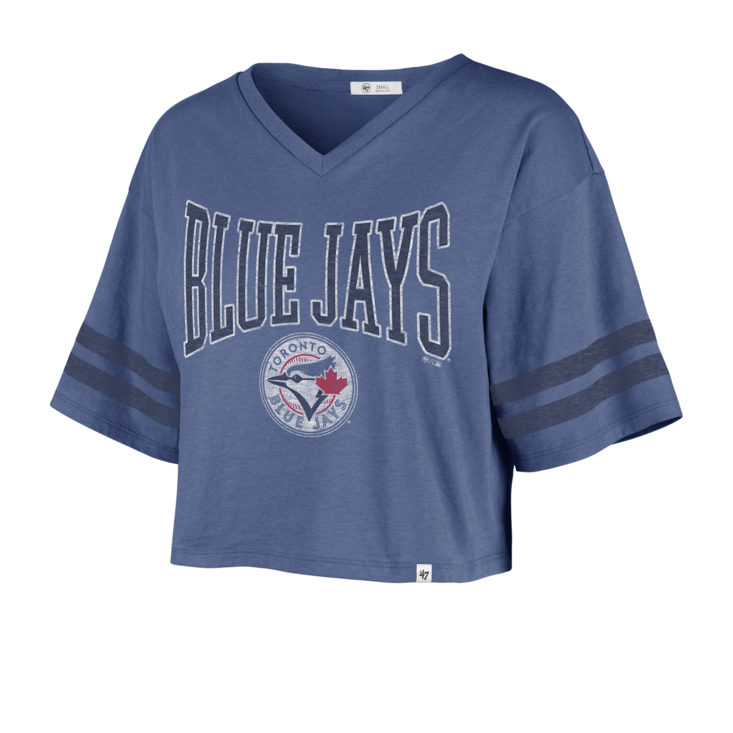 Toronto Blue Jays MLB- Fanfare 47 Sporty Crop Tee